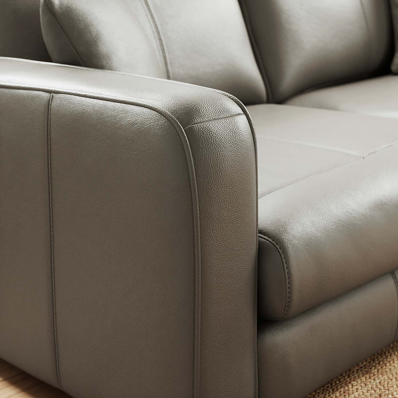 Carson Classic Leather 3 Seater Sofa