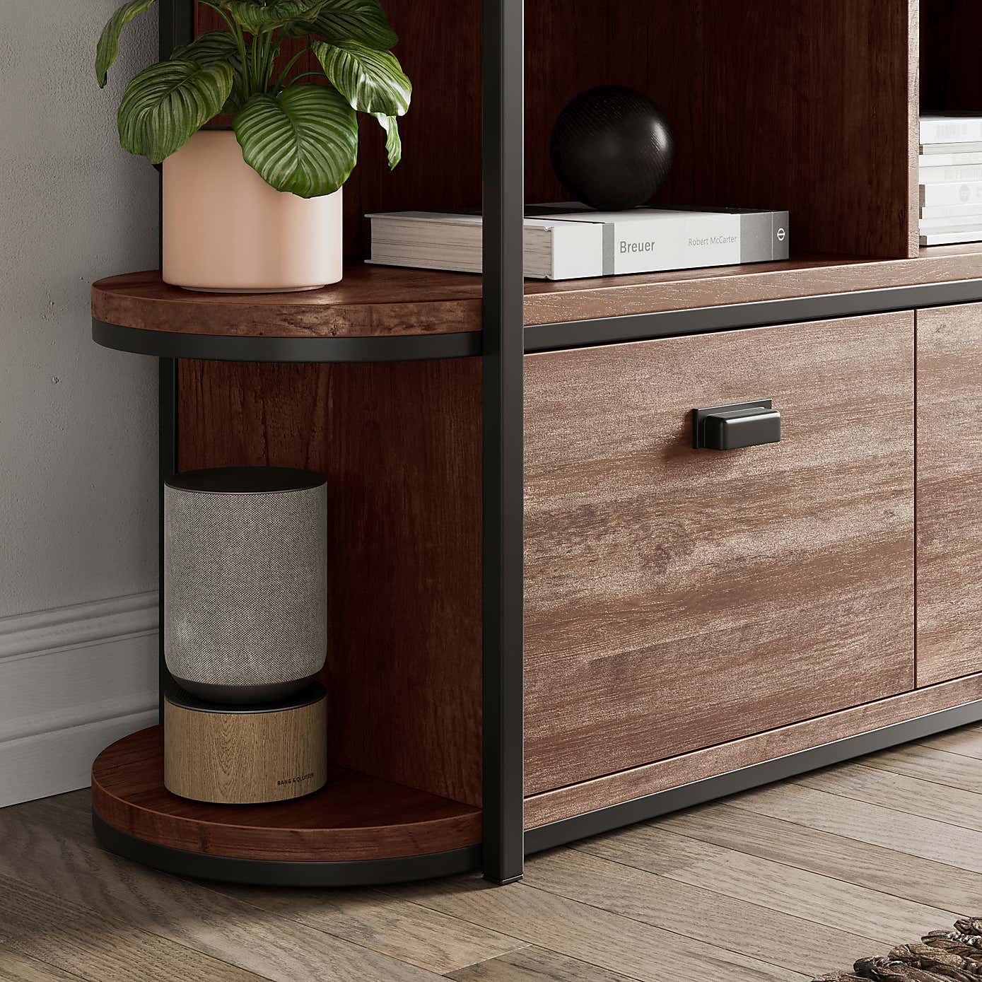 Fulton Pine Swivel Desk