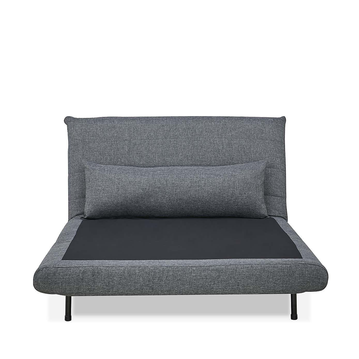 Aria Fabric Compact Double Sofa Bed