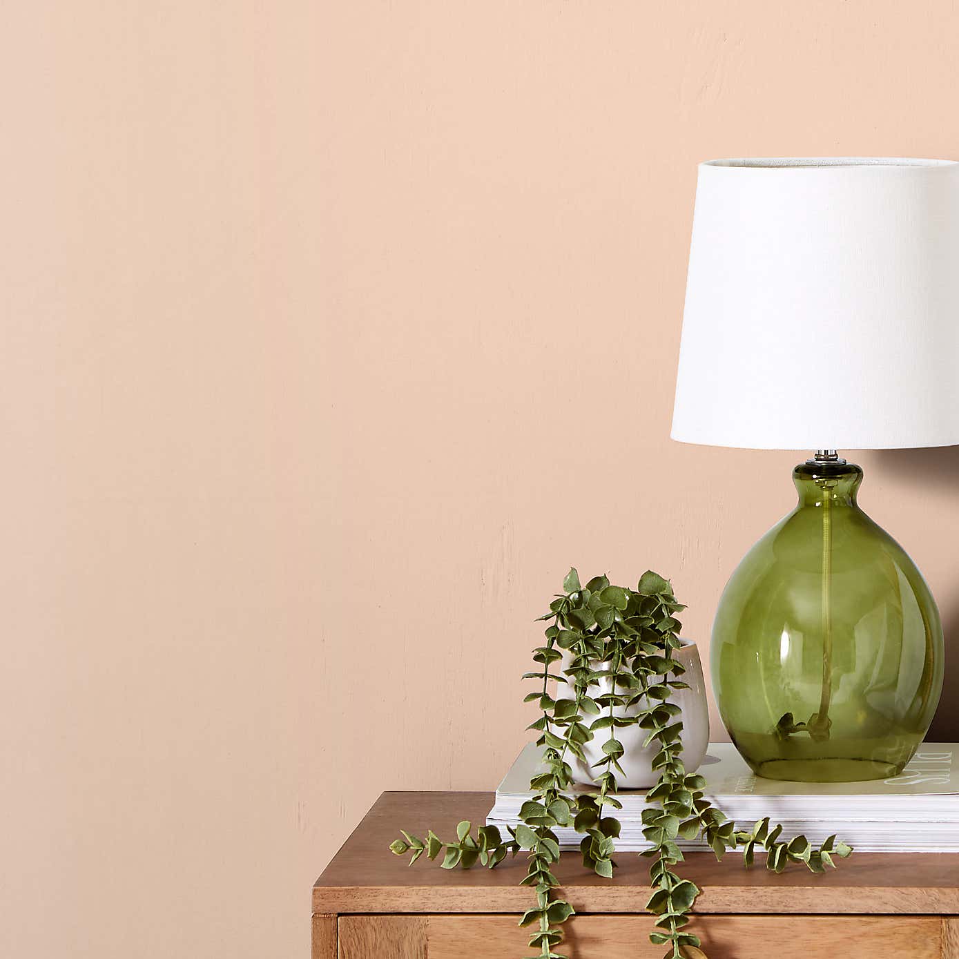 Dunelm Apricot Blush Eggshell Paint