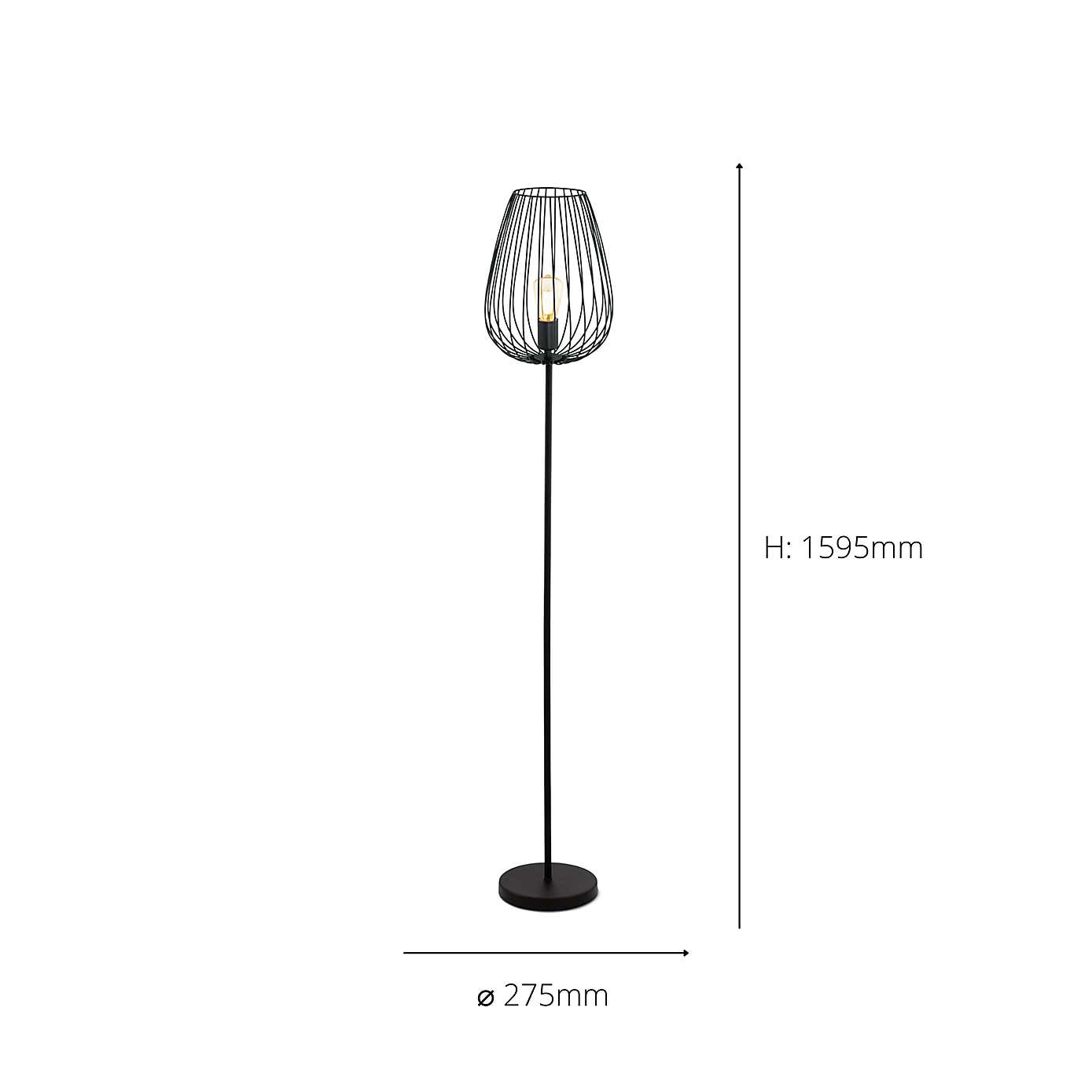 EGLO Newtown Mid Century Floor Lamp