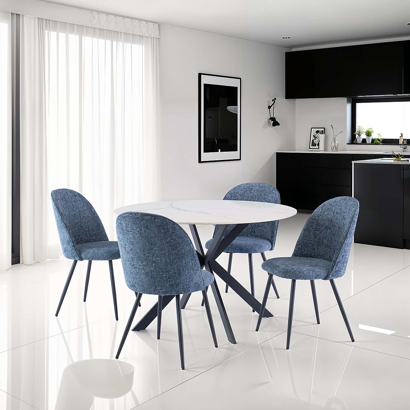 Talia Round 1.2m Dining Table