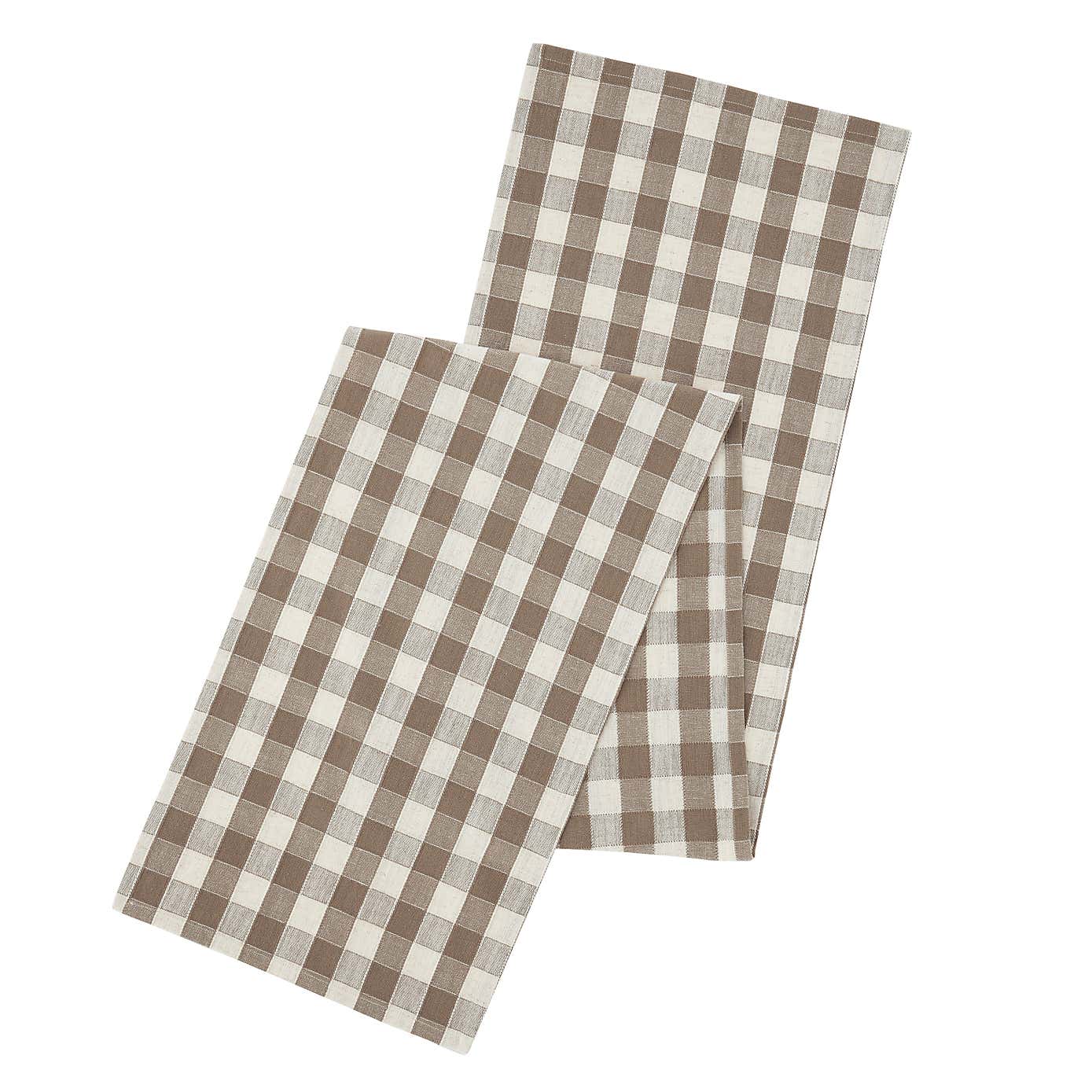 Country Natural Cotton Table Runner