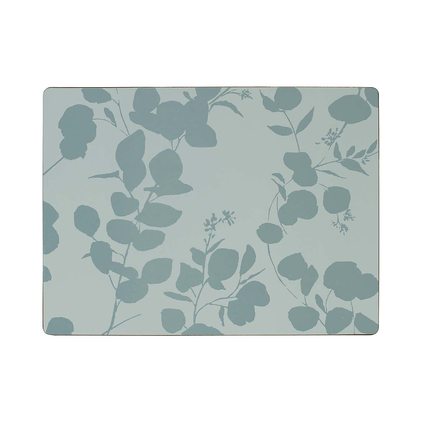 Set of 4 Eucalyptus Cork Back Placemats