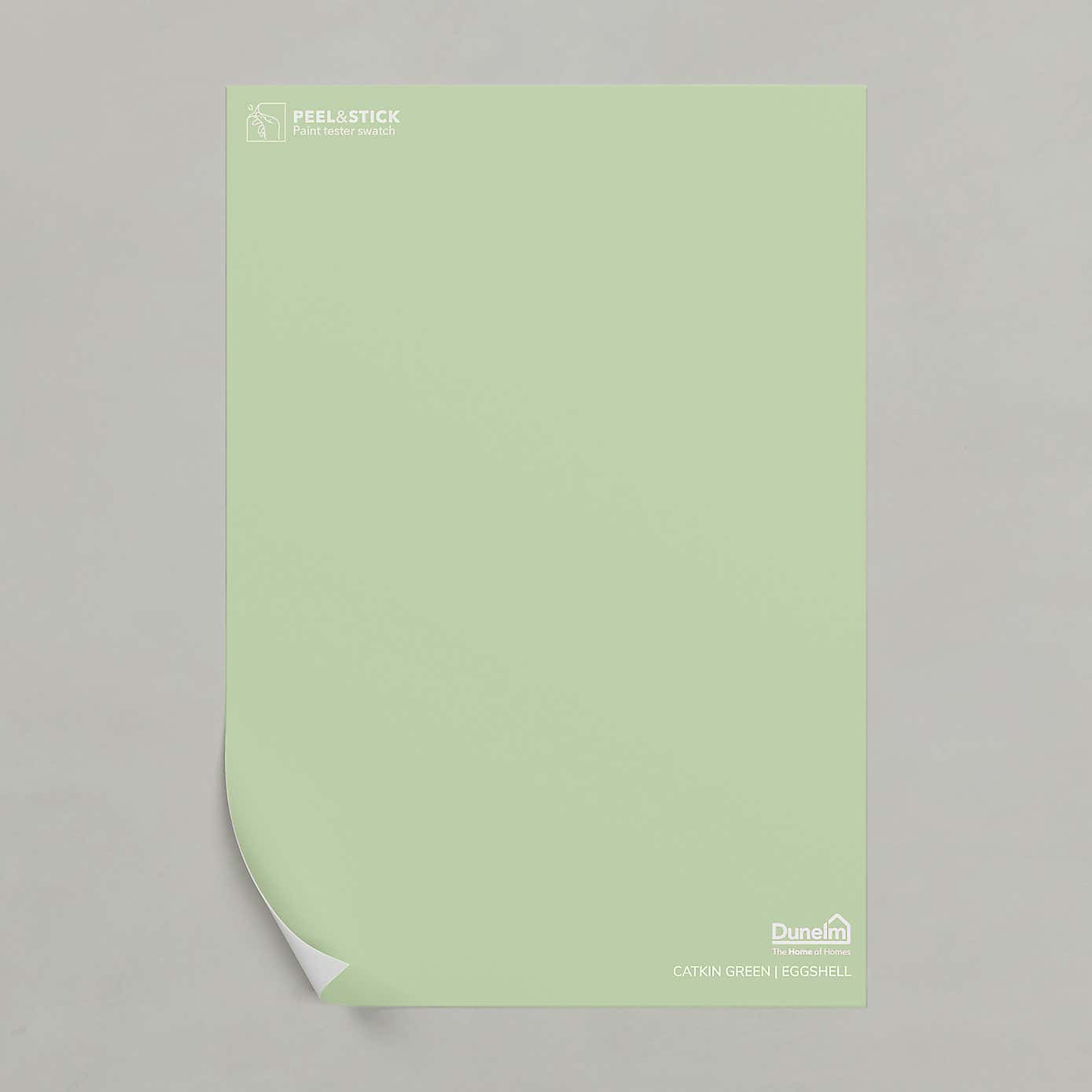 Dunelm Soft Catkin Green Eggshell Paint