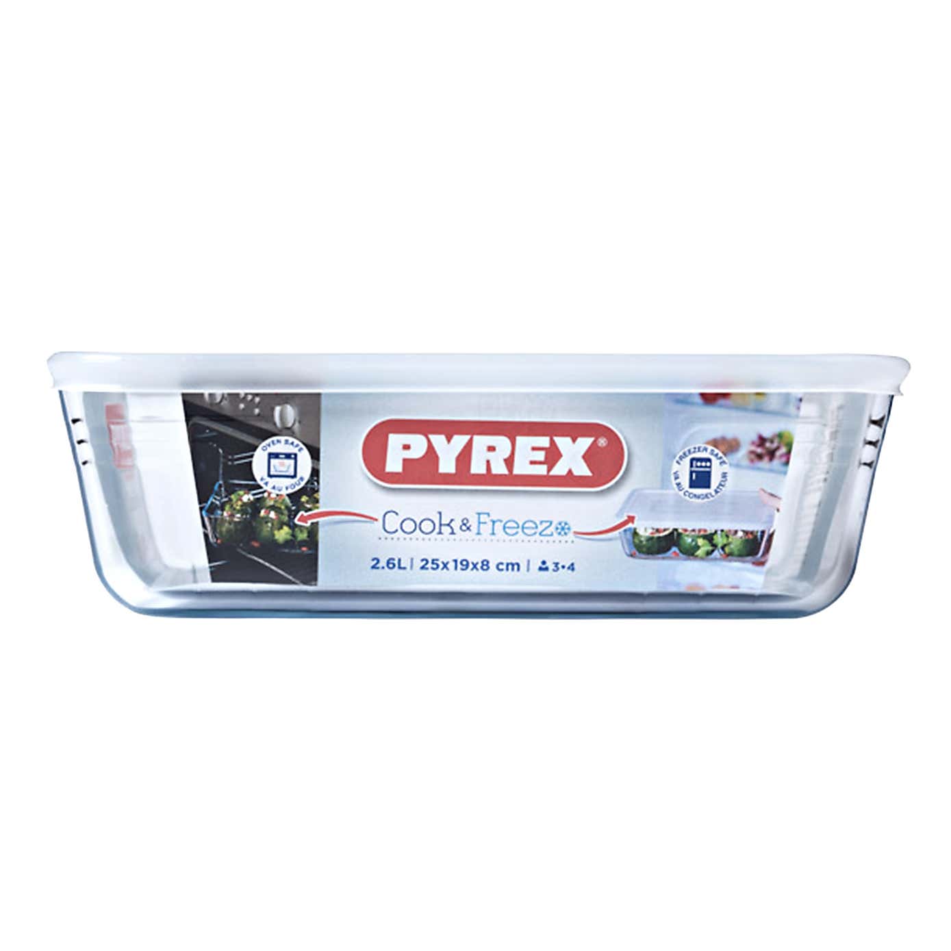Pyrex Rectangular Dish with Lid
