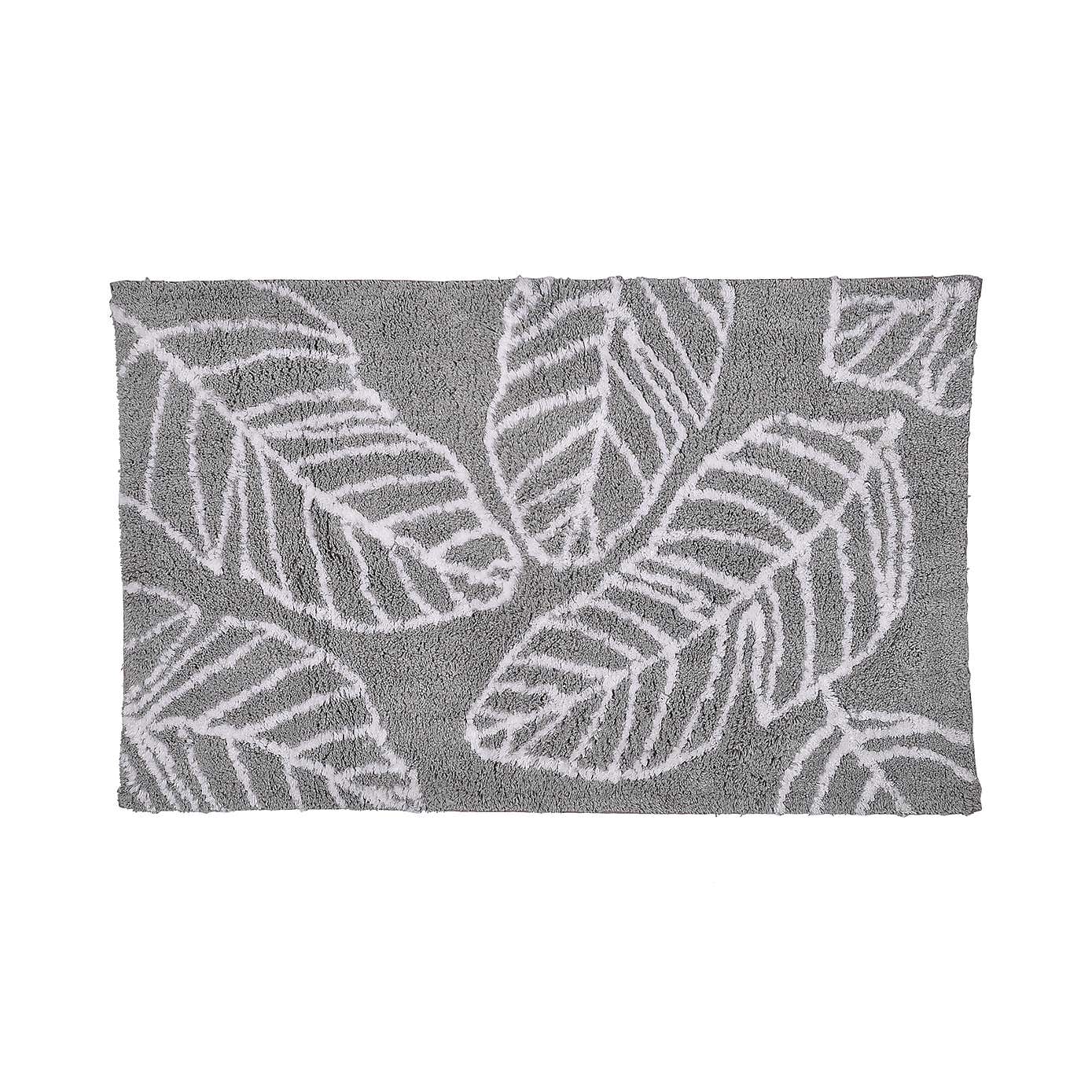 Fusion Matteo Grey Bath Mat