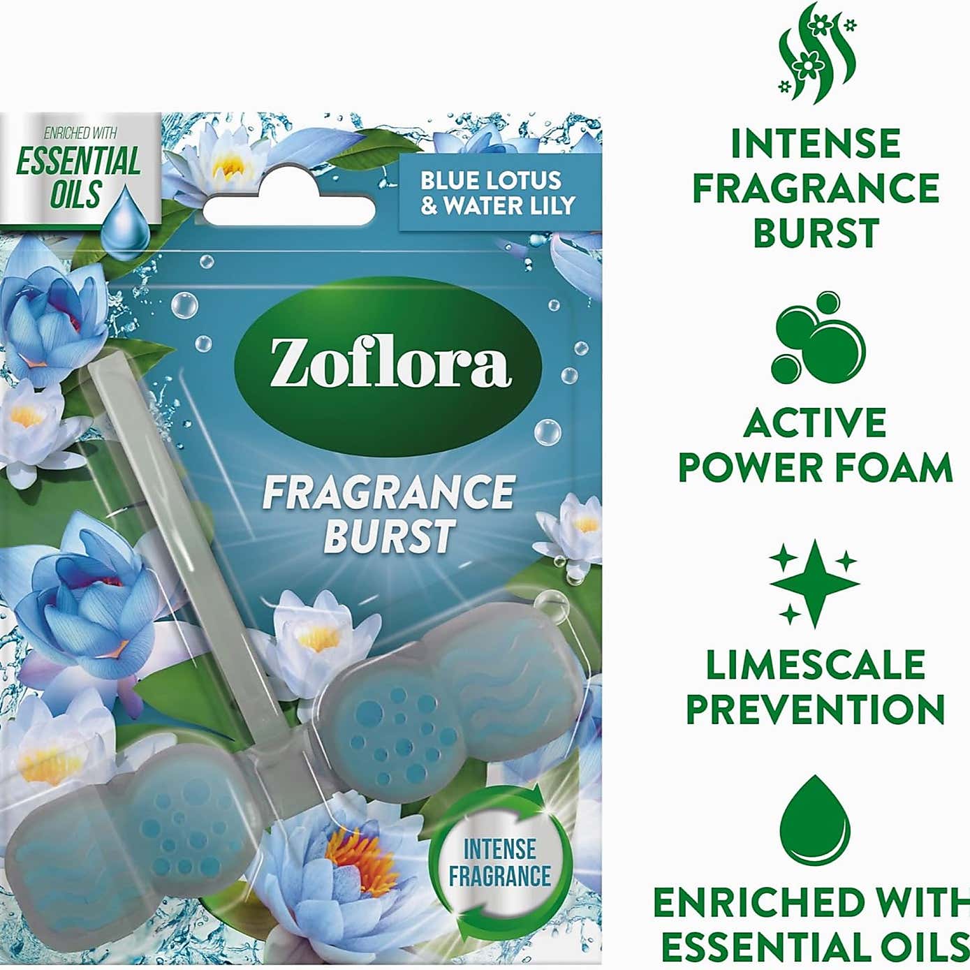 Zoflora Toilet Block Blue Lotus