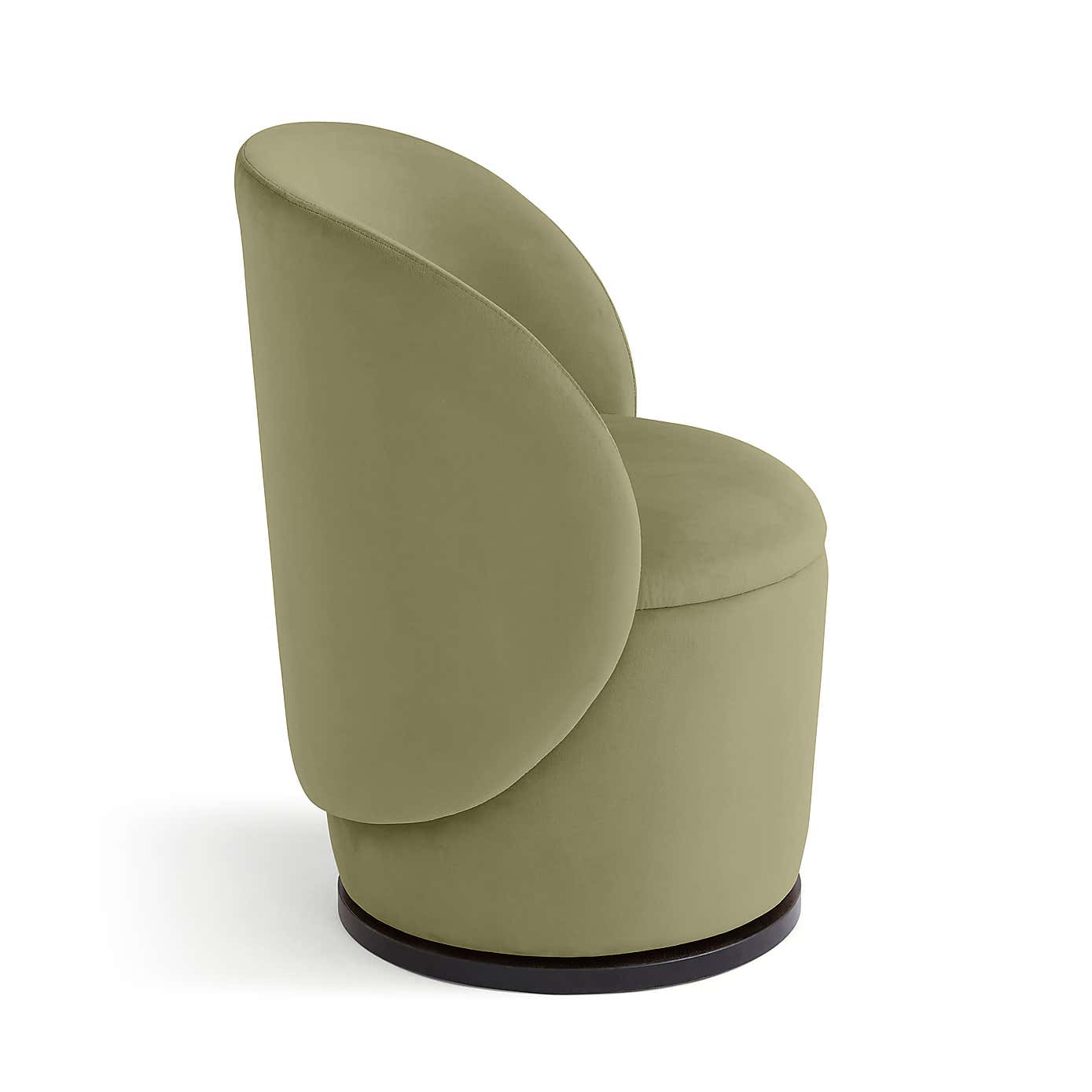 Jaylen Swivel Dining Chair, Velvet