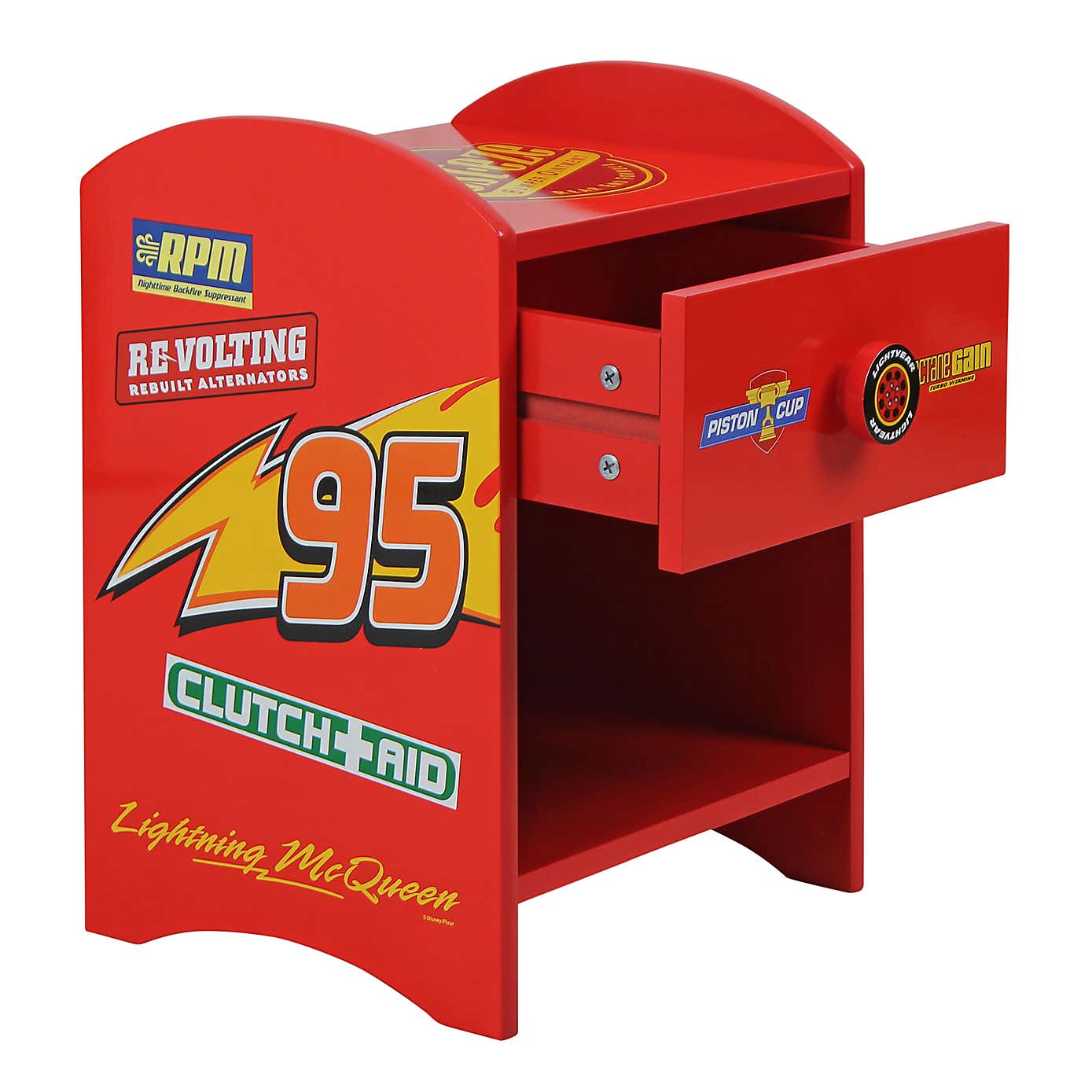 Pixar Lightning McQueen Bedside Table