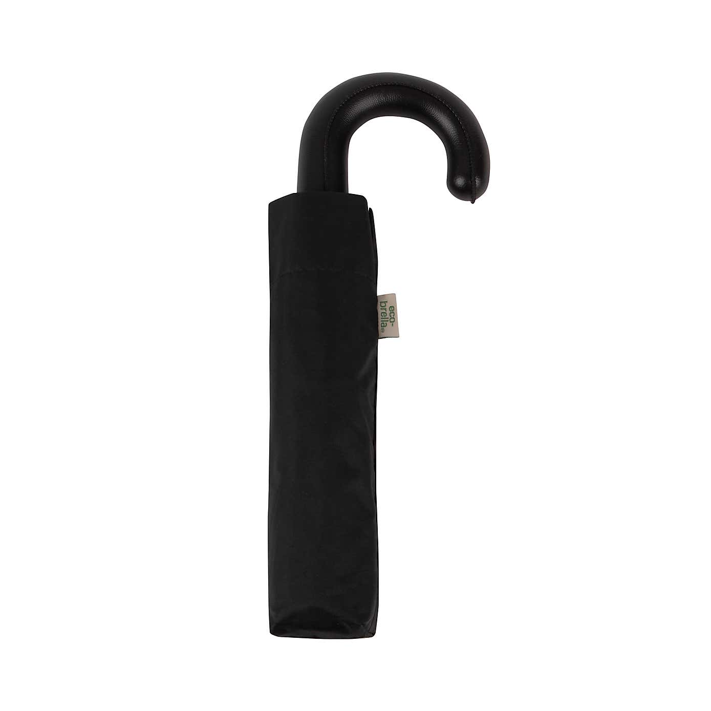 totes Eco Leatherette Crook Handle Umbrella