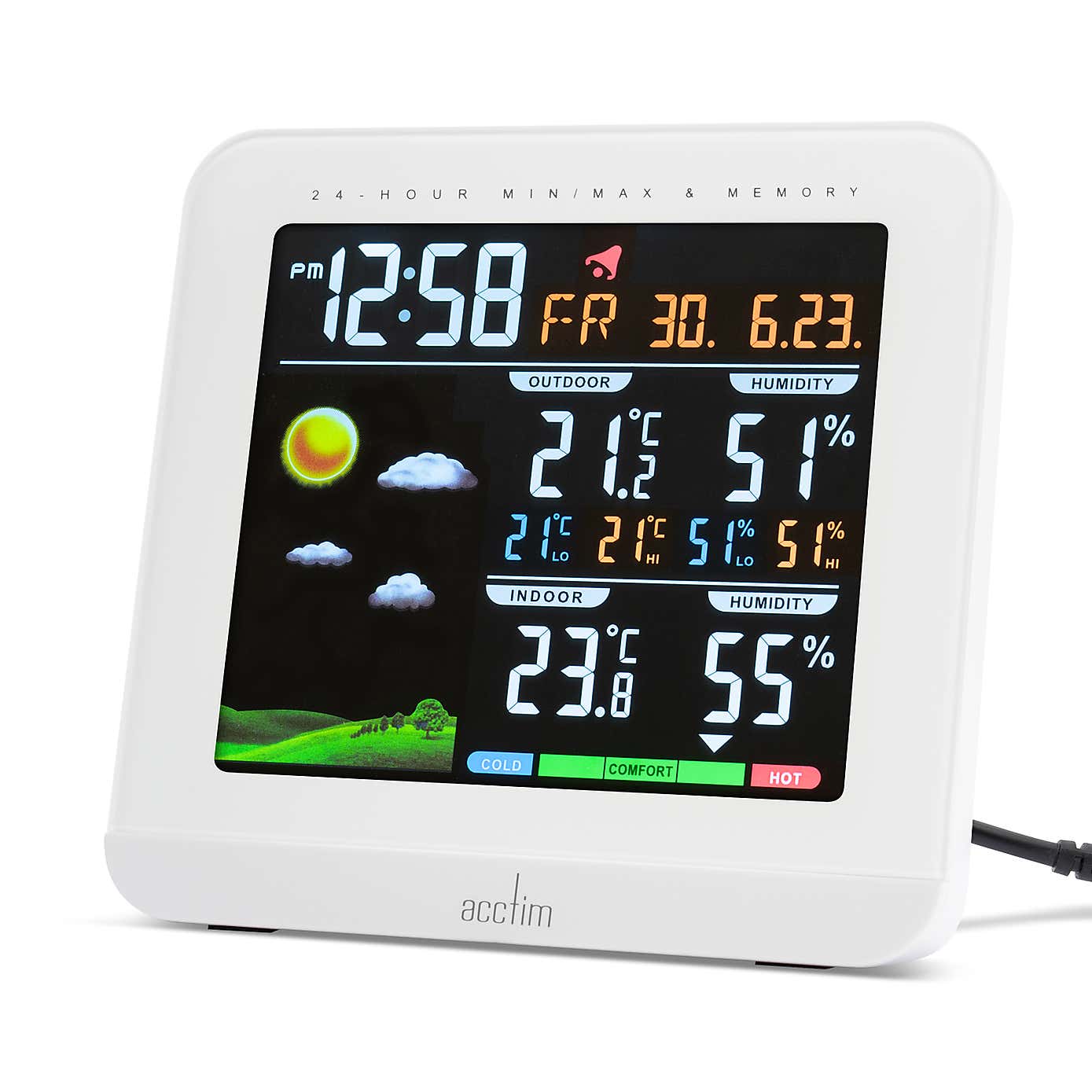 Acctim Wyndham 6-in-1 Barometric Weather Station