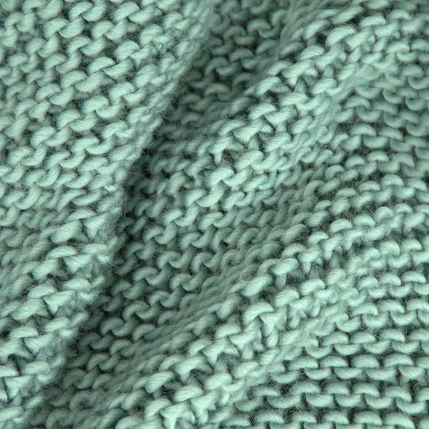 Wool Couture Nyssa Blanket Teal Knitting Kit