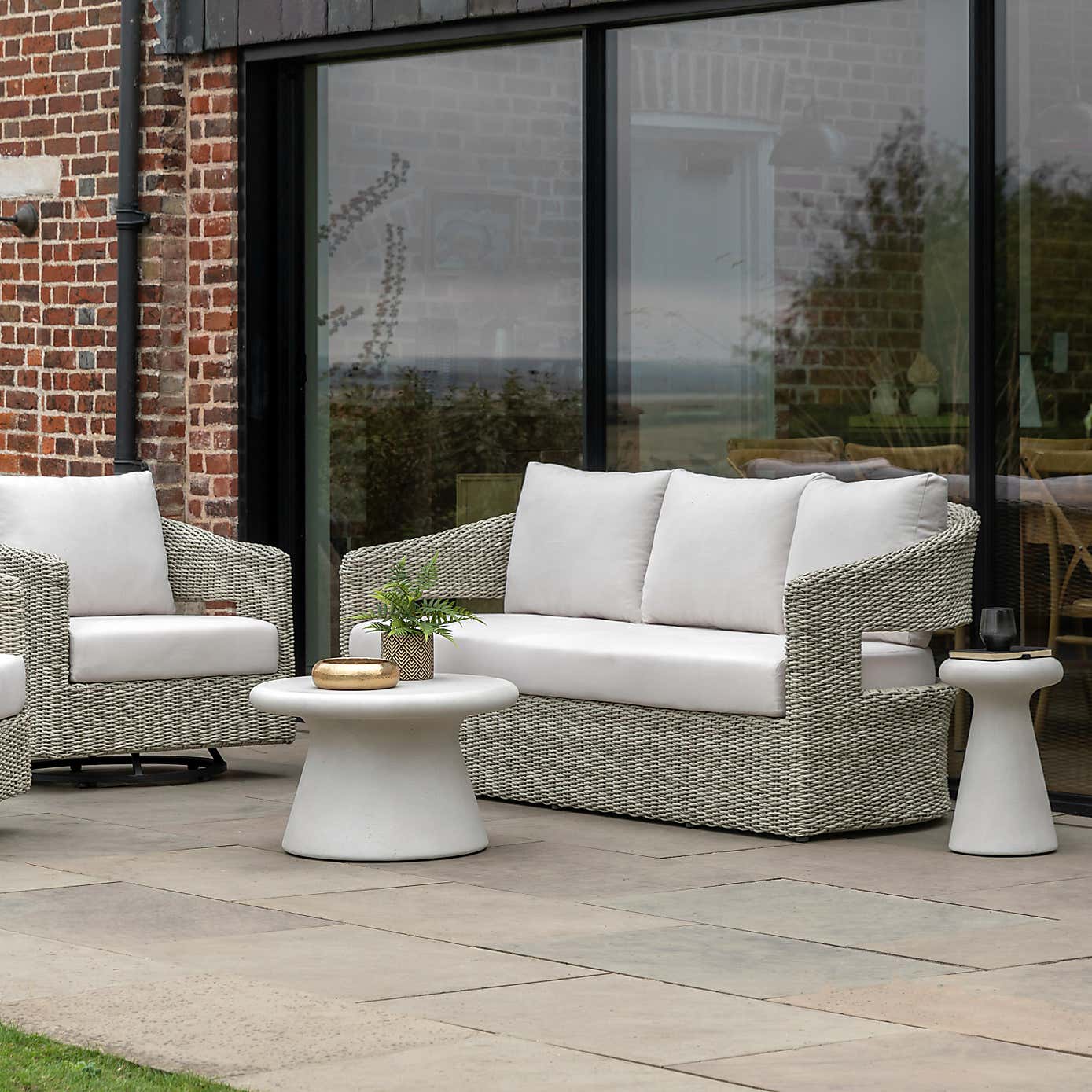 Cedar & Sage Forio Outdoor 3 Seater Sofa