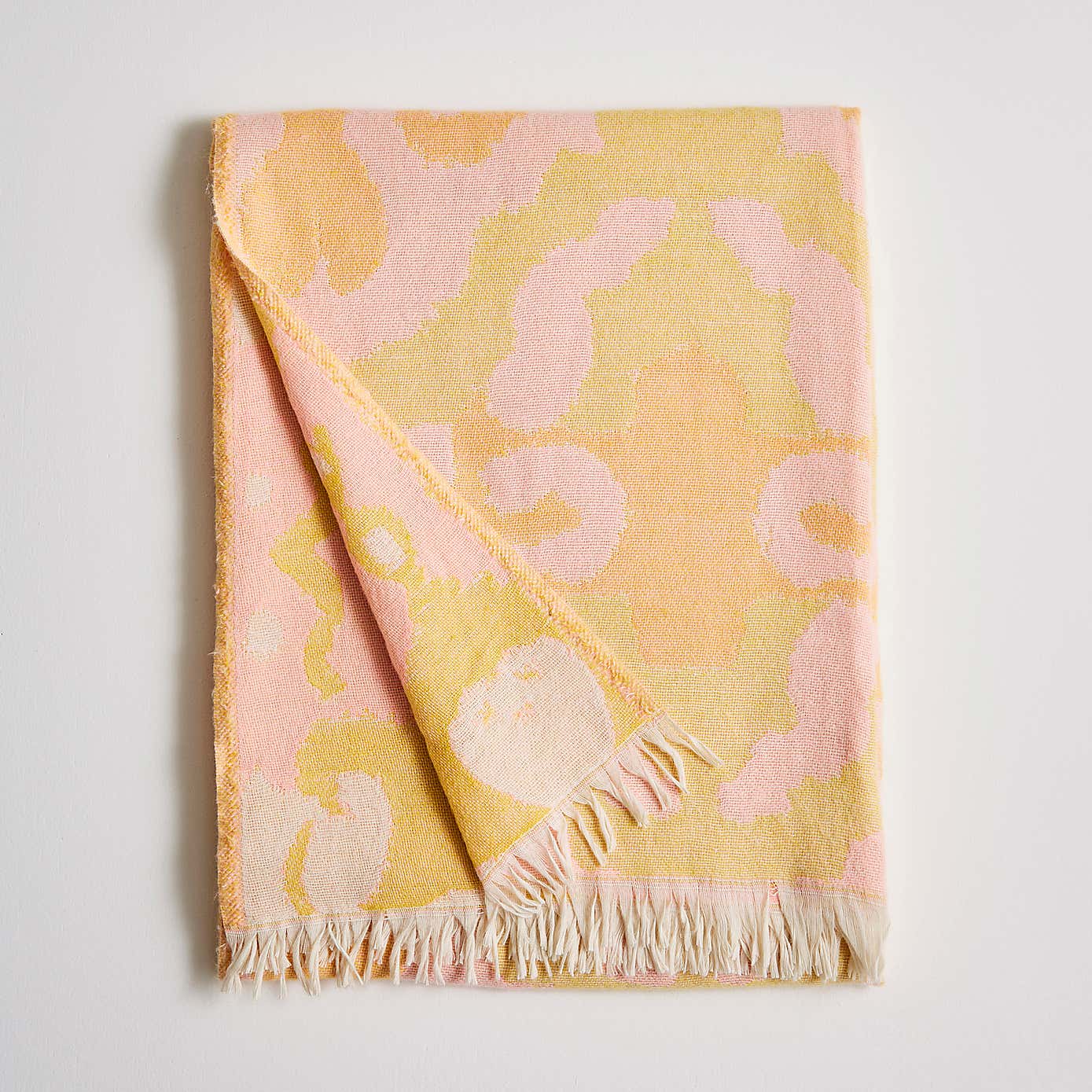 Ikat Jacquard Woven Throw 155x170