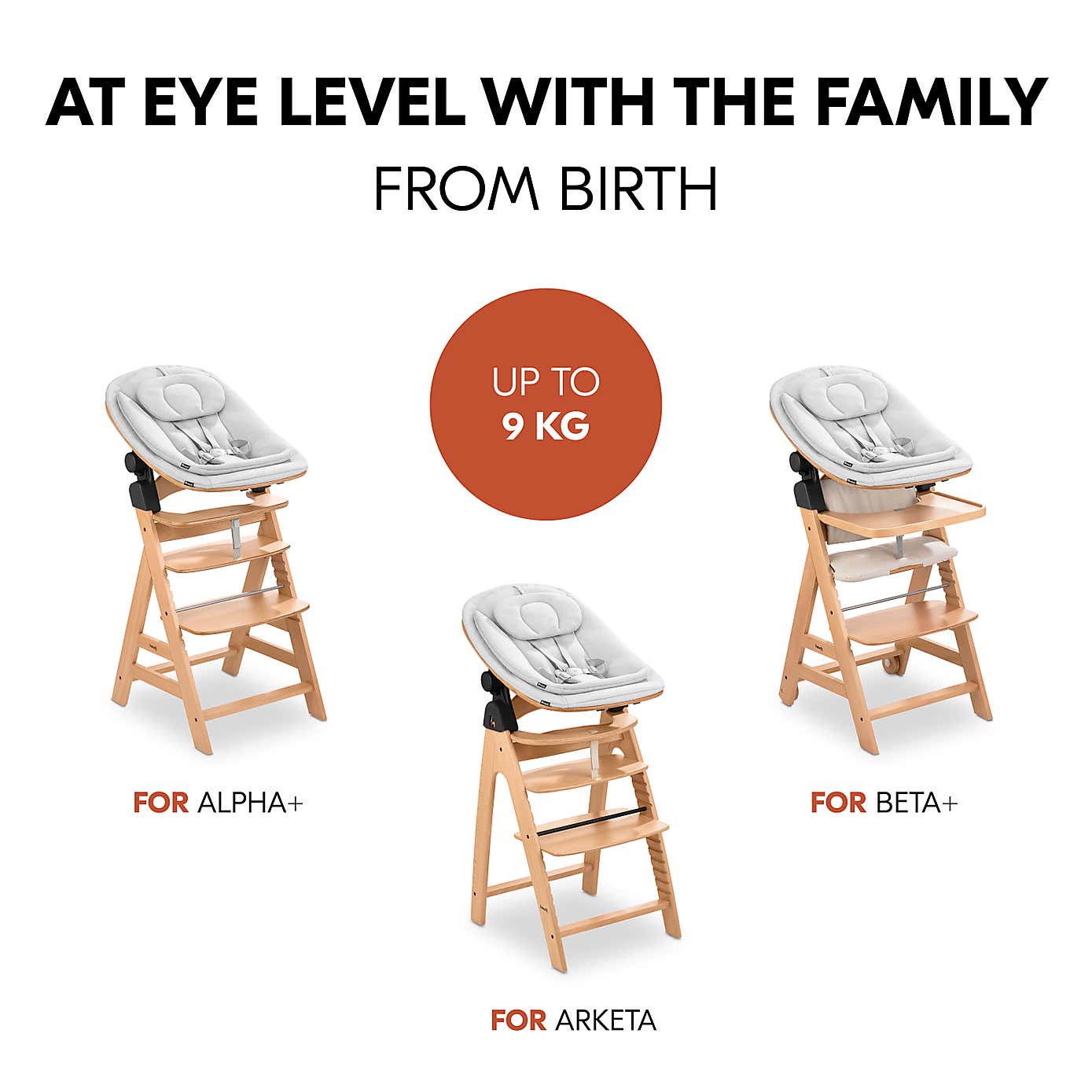 Hauck Wooden Highchair Bouncer