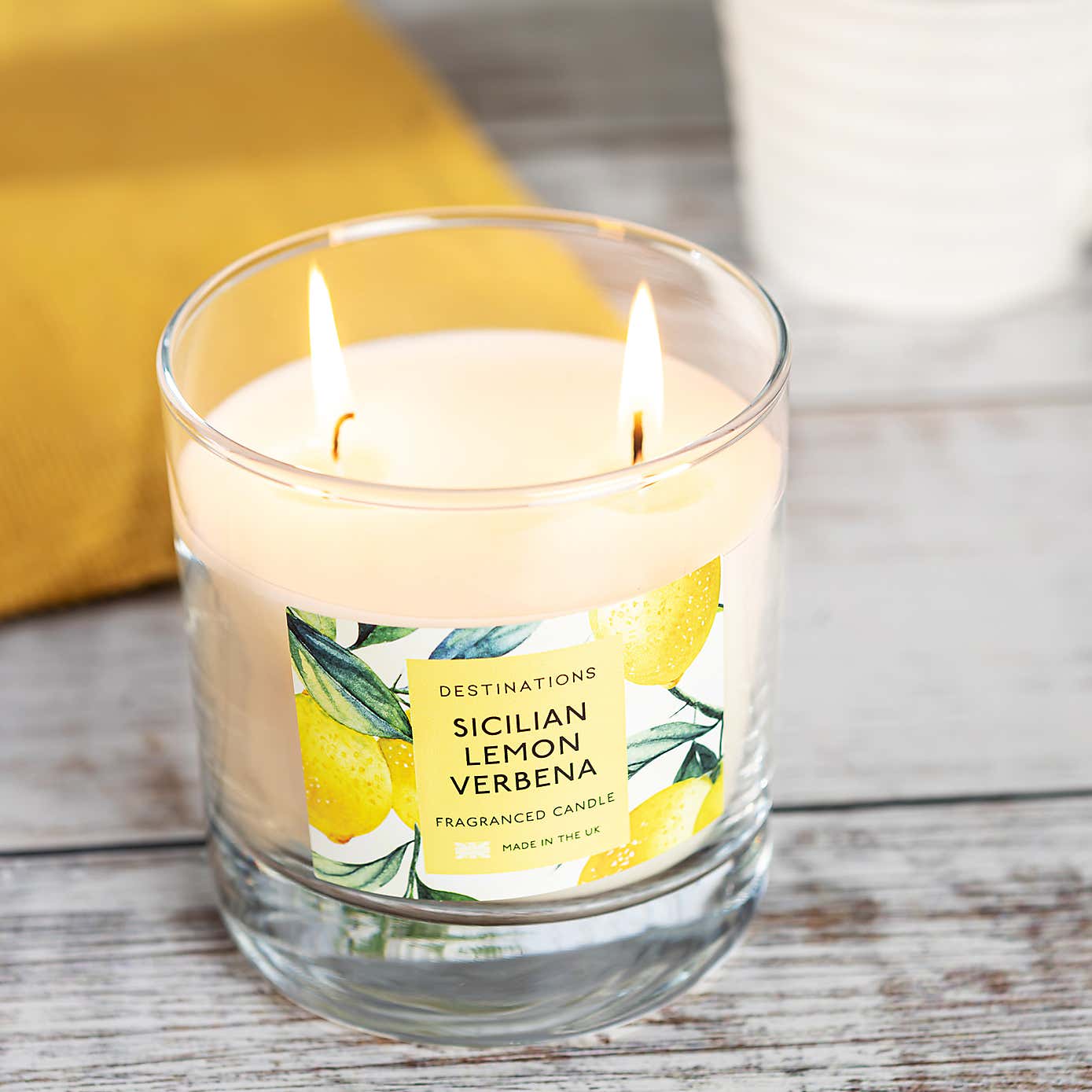 Sicilian Lemon Verbena Multi Wick Jar Candle