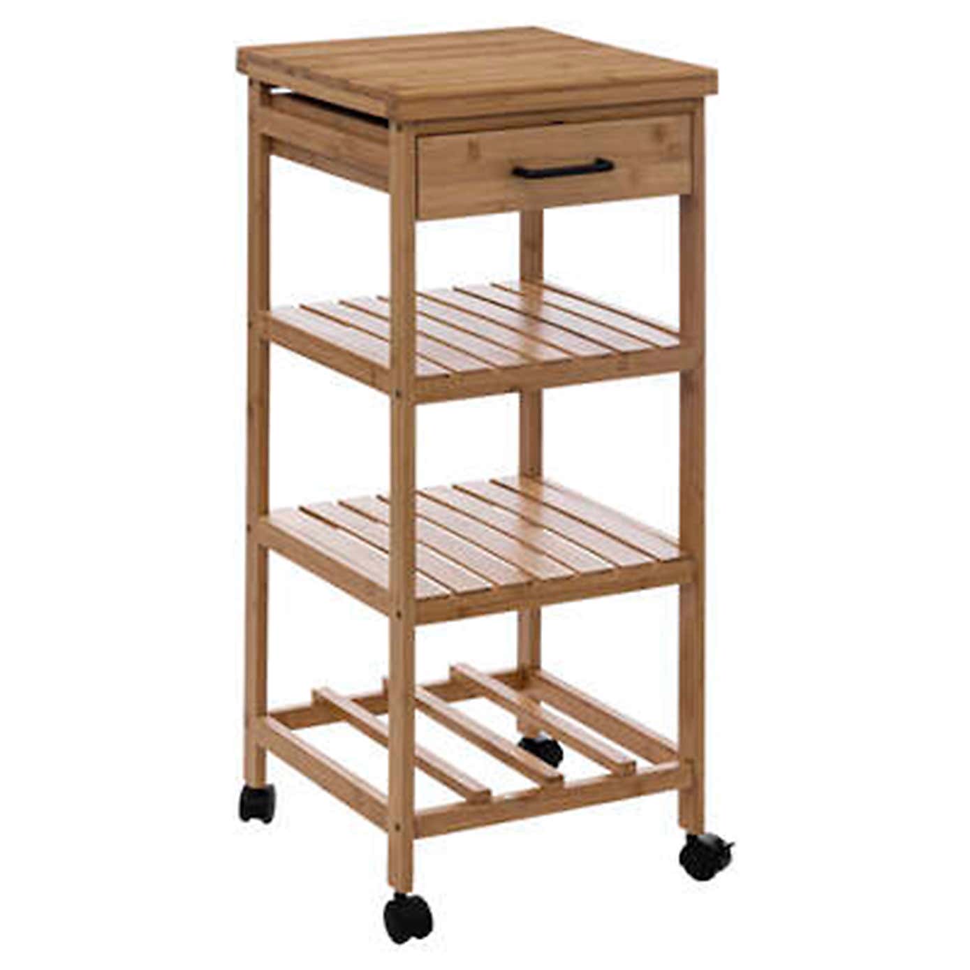 Linha Bamboo Kitchen Trolley