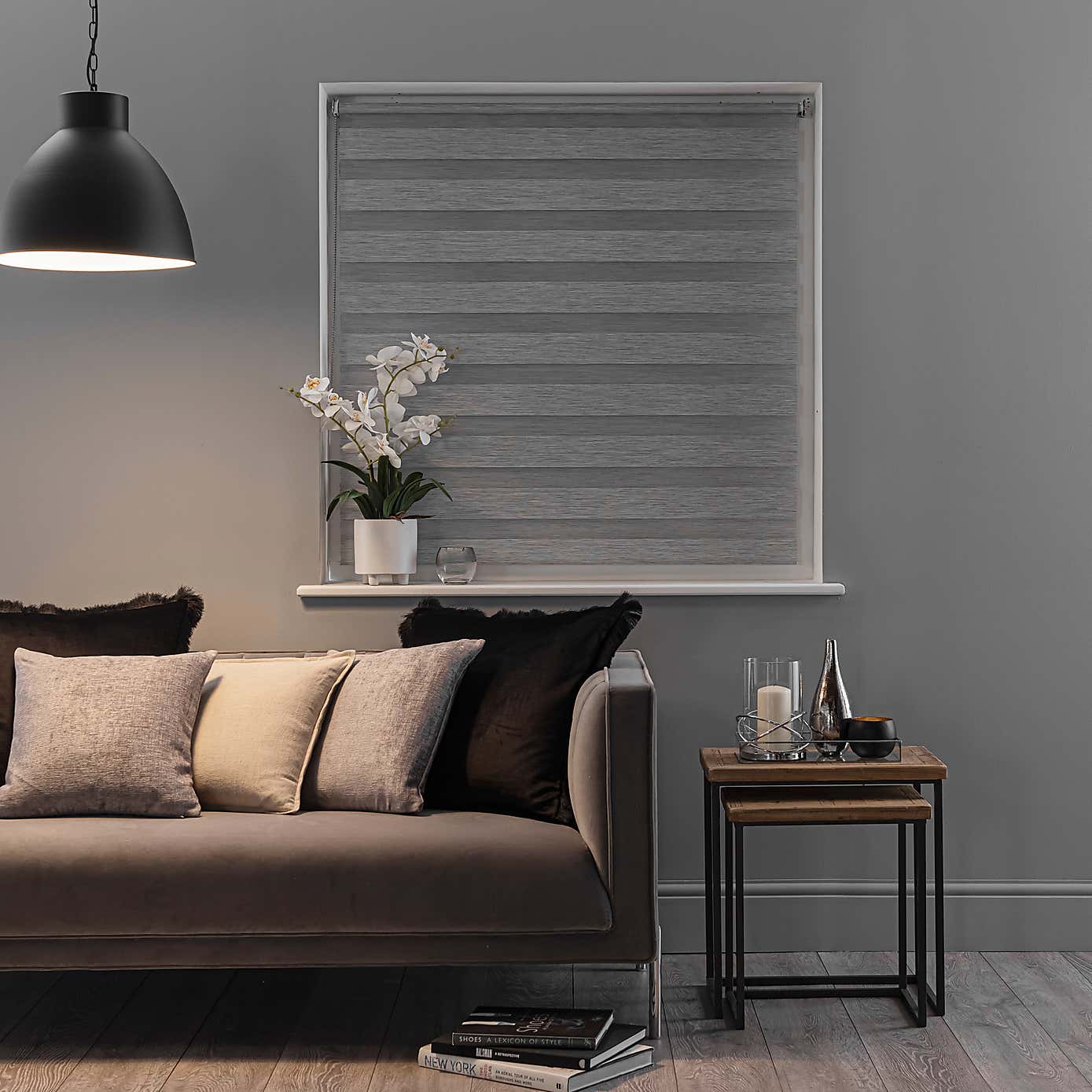 Stria Day and Night Roller Blind