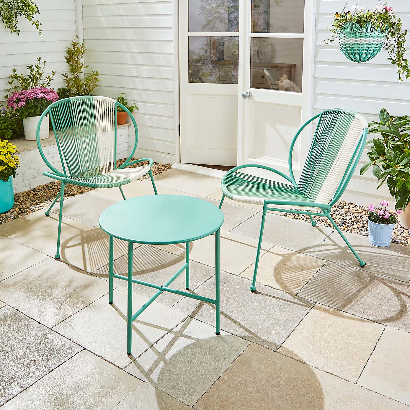 Santorini 2 Seater Bistro Set