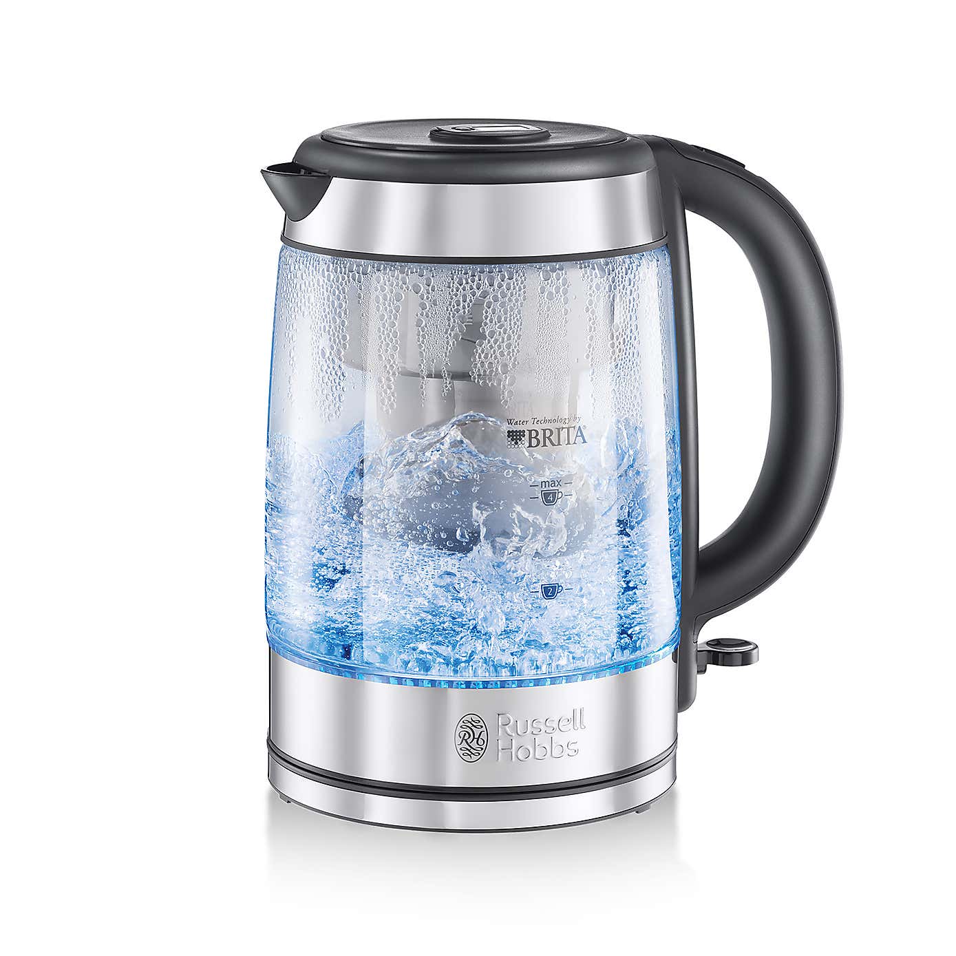 Russell Hobbs Brita Purity 1.5L Glass Kettle