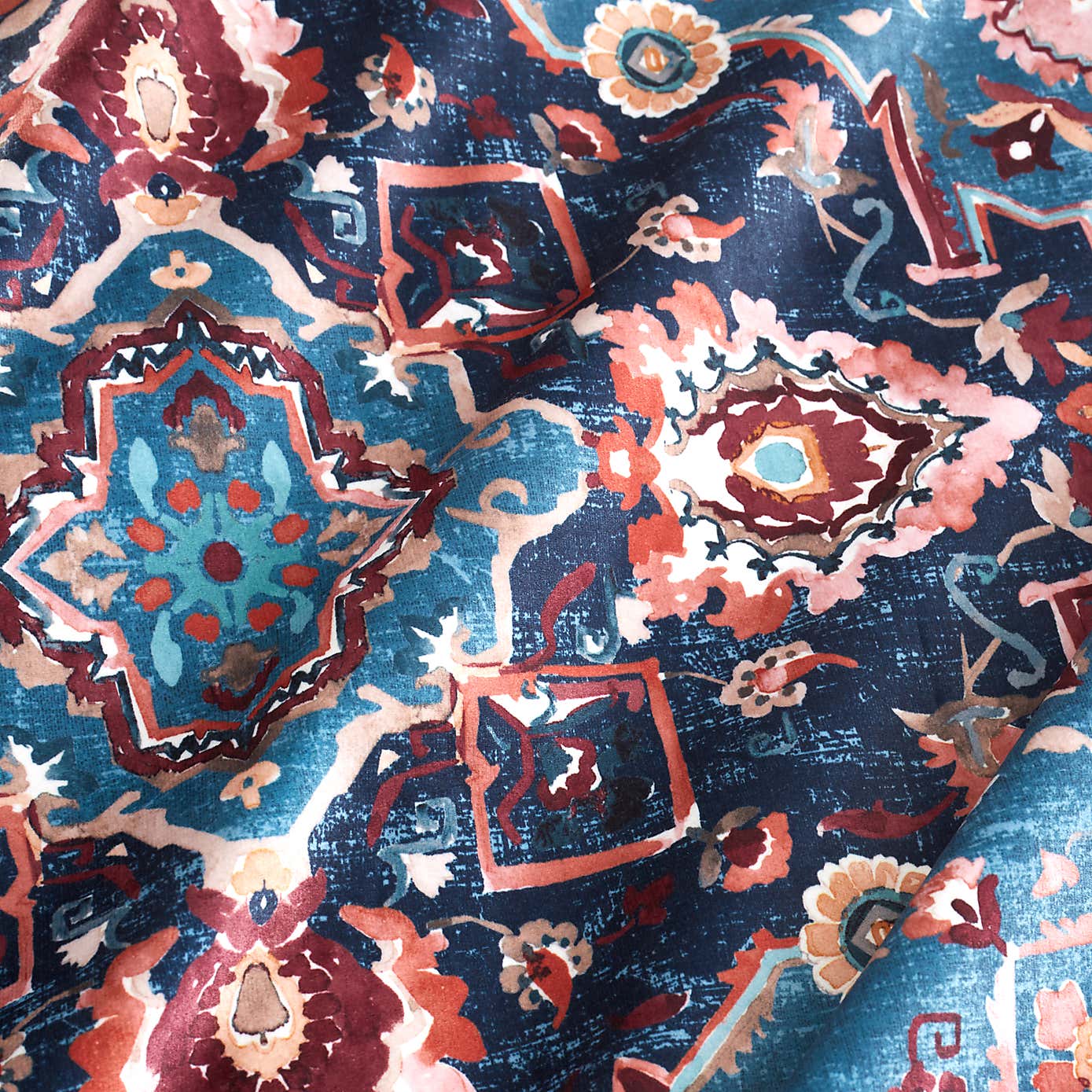 Soukara Dream Navy Duvet Cover and Pillowcase Set