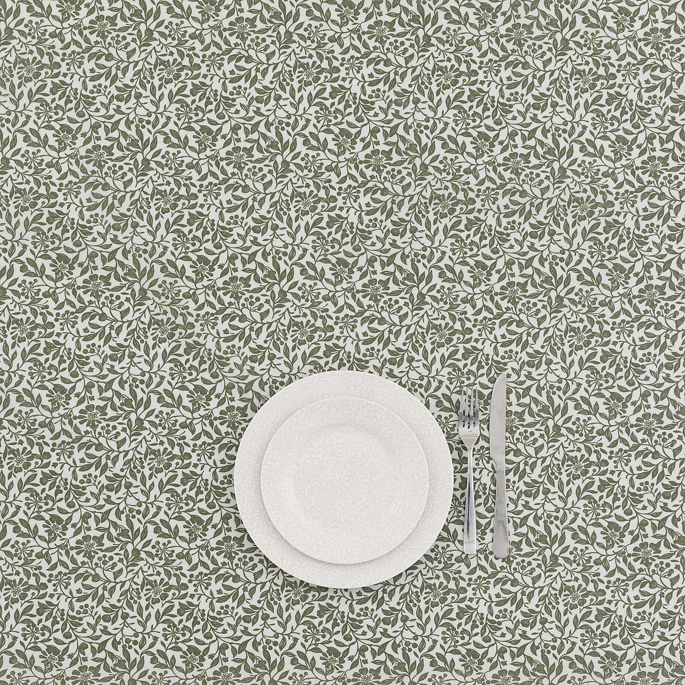 By the Metre Chartwell PVC Olive