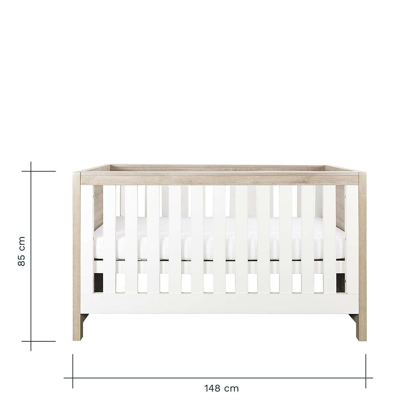 Tutti Bambini Modena 3 in 1 Cot bed