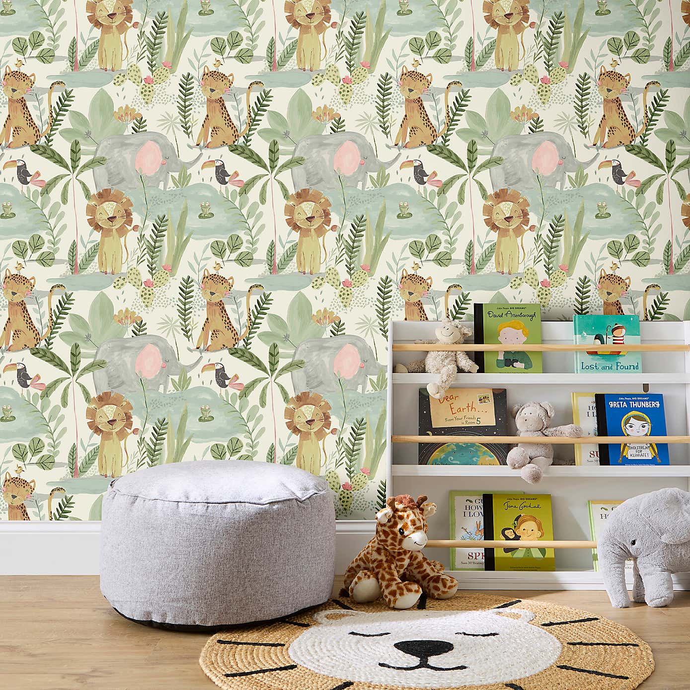 Jungle Friends Wallpaper