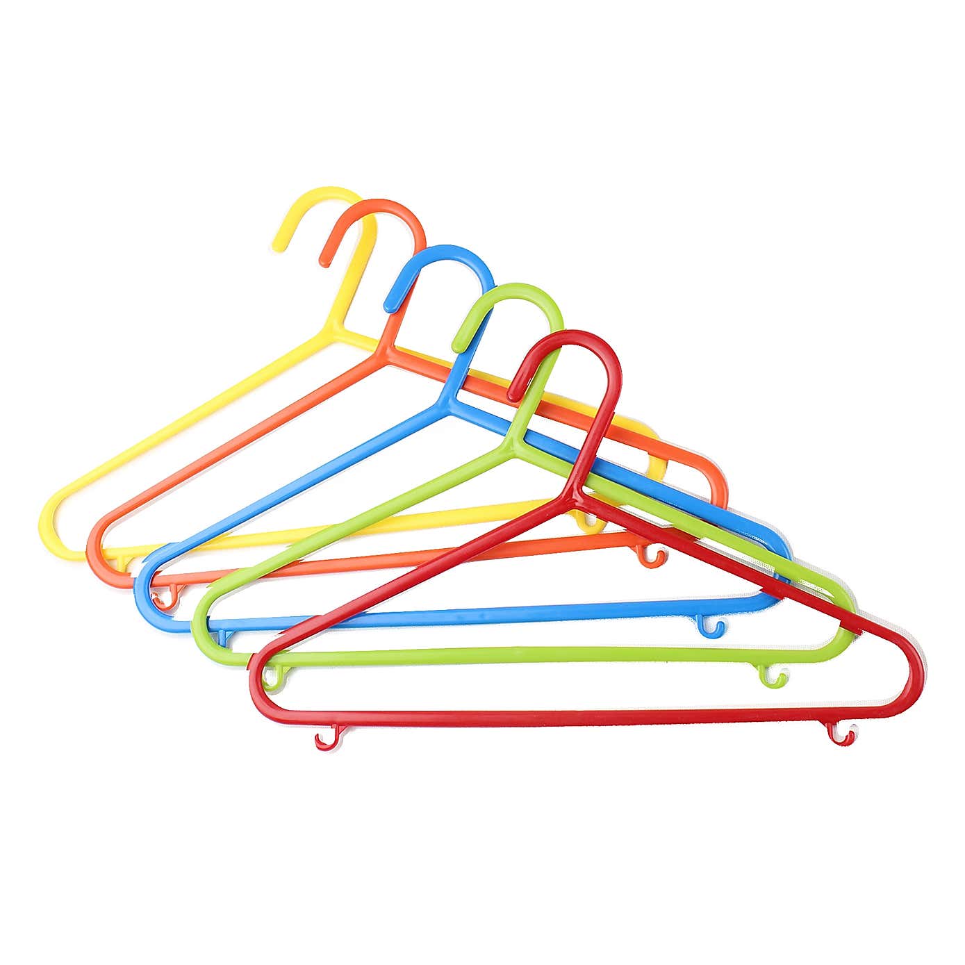 Pack of 10 Kids Plastic Hangers