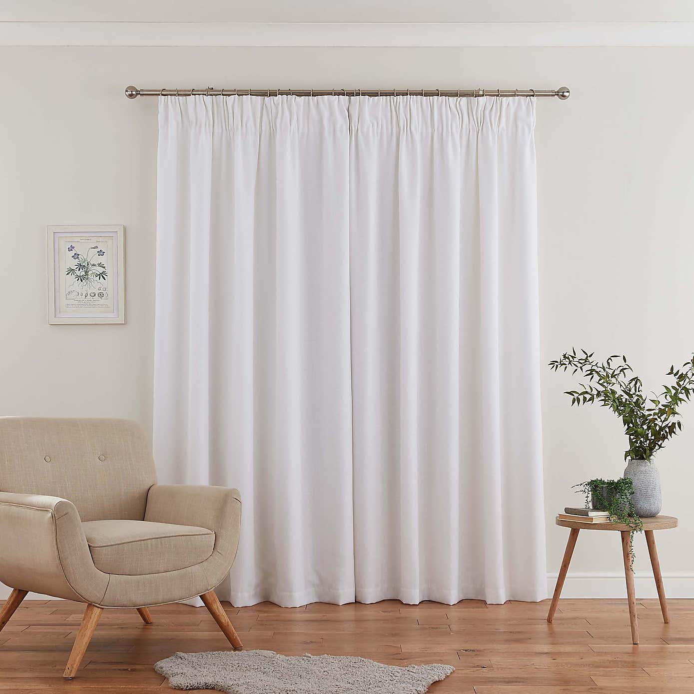 Vermont Pencil Pleat Curtains