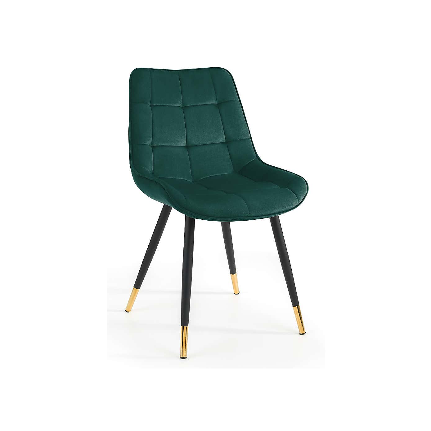 Montero Round Glass Dining Set with 4 Hadid Chairs