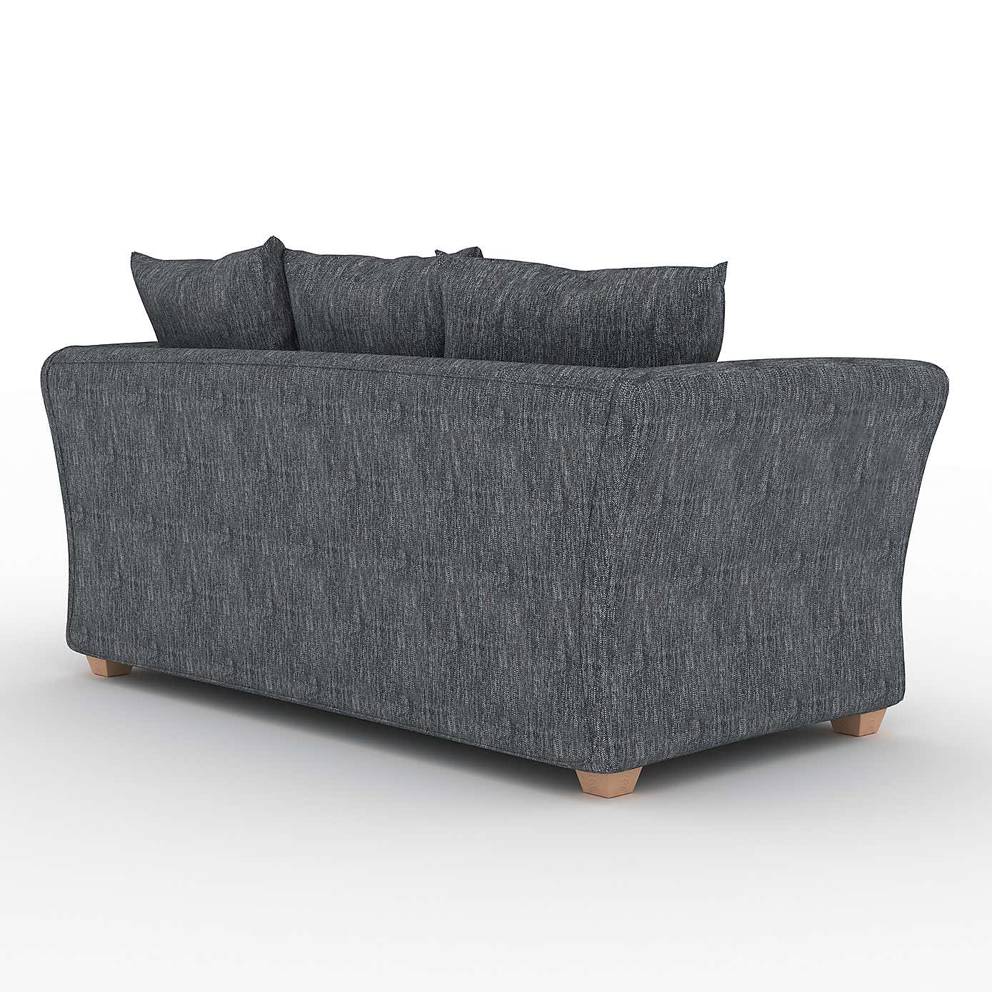 Emmett Chenille 2 Seater Double Sofa Bed