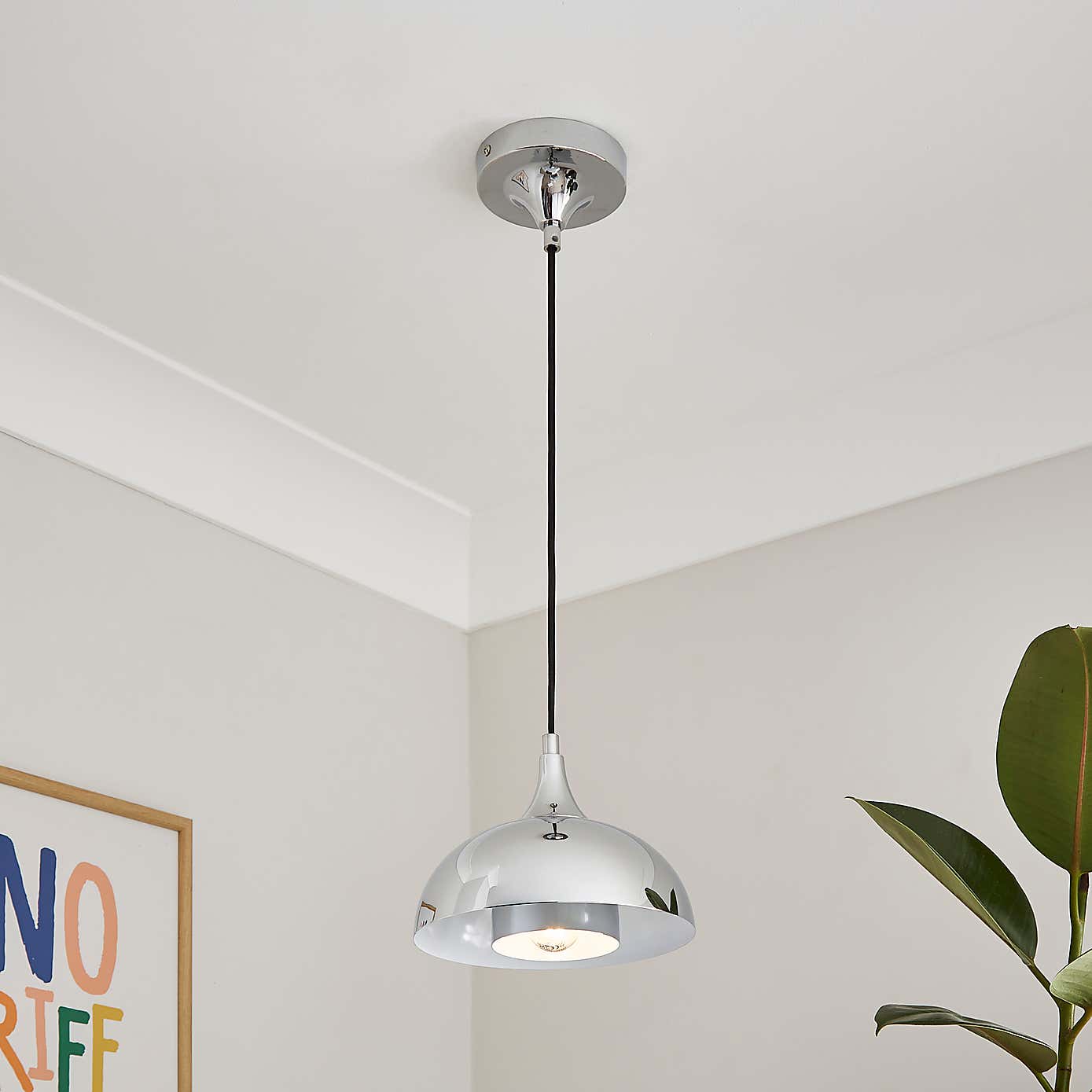 Elements Lennon Industrial 2 Tier Dome Mini Pendant Light