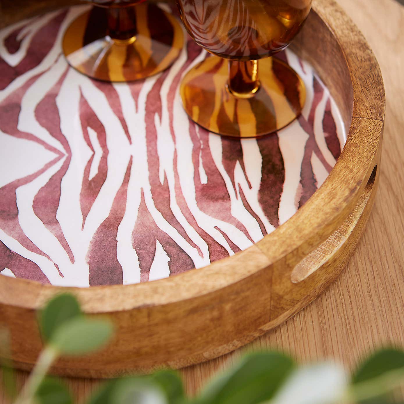 Marrakech Mango Wood Decorative Tray