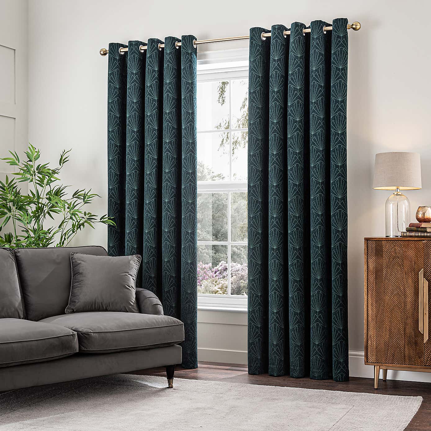 Gatsby Thermal Eyelet Curtains