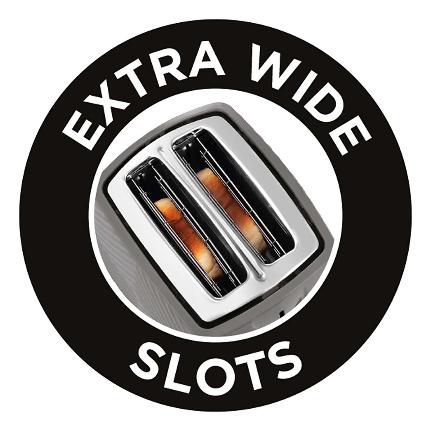 Russell Hobbs Groove 2 Slice Toaster