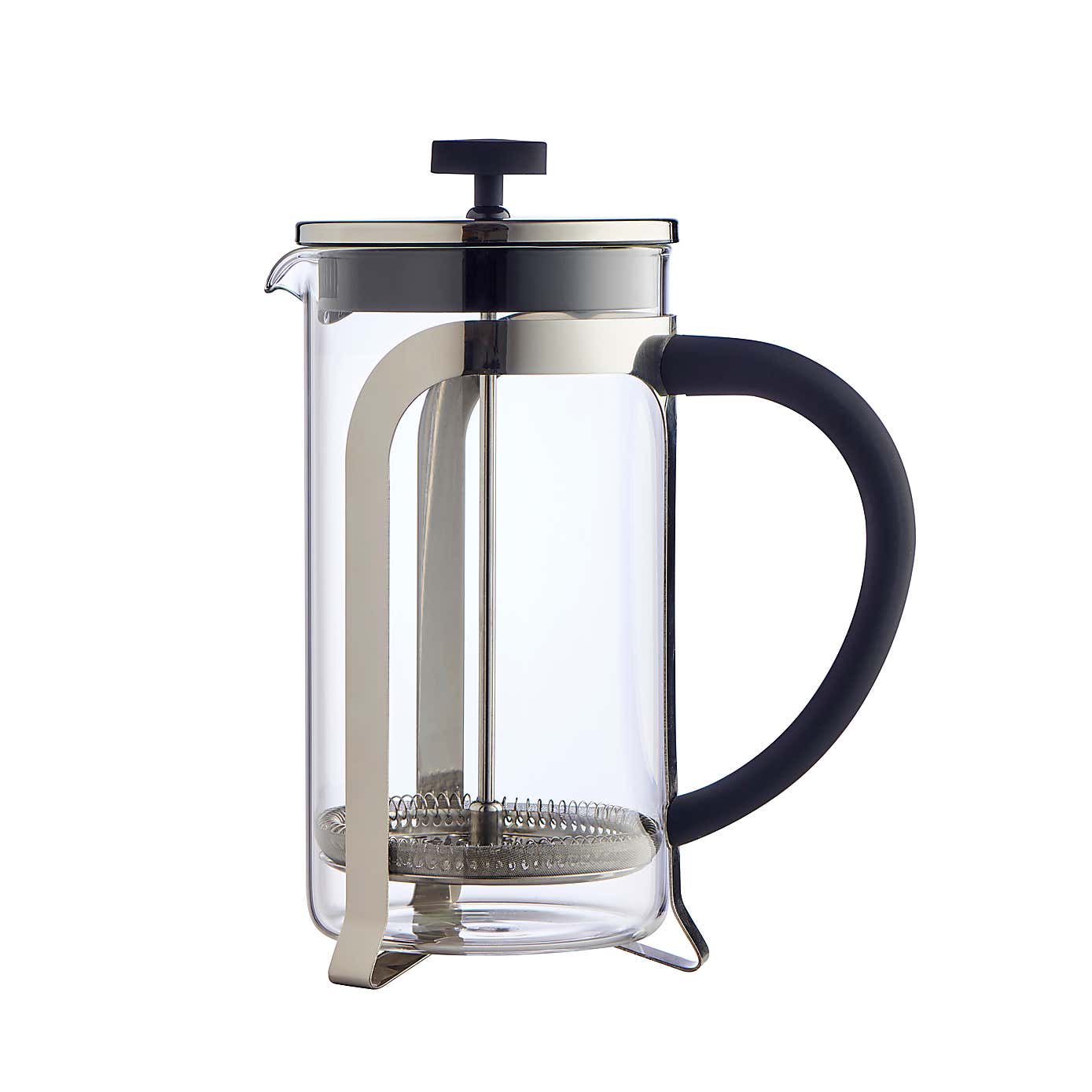 Dunelm Stainless Steel 8 Cup Cafetiere
