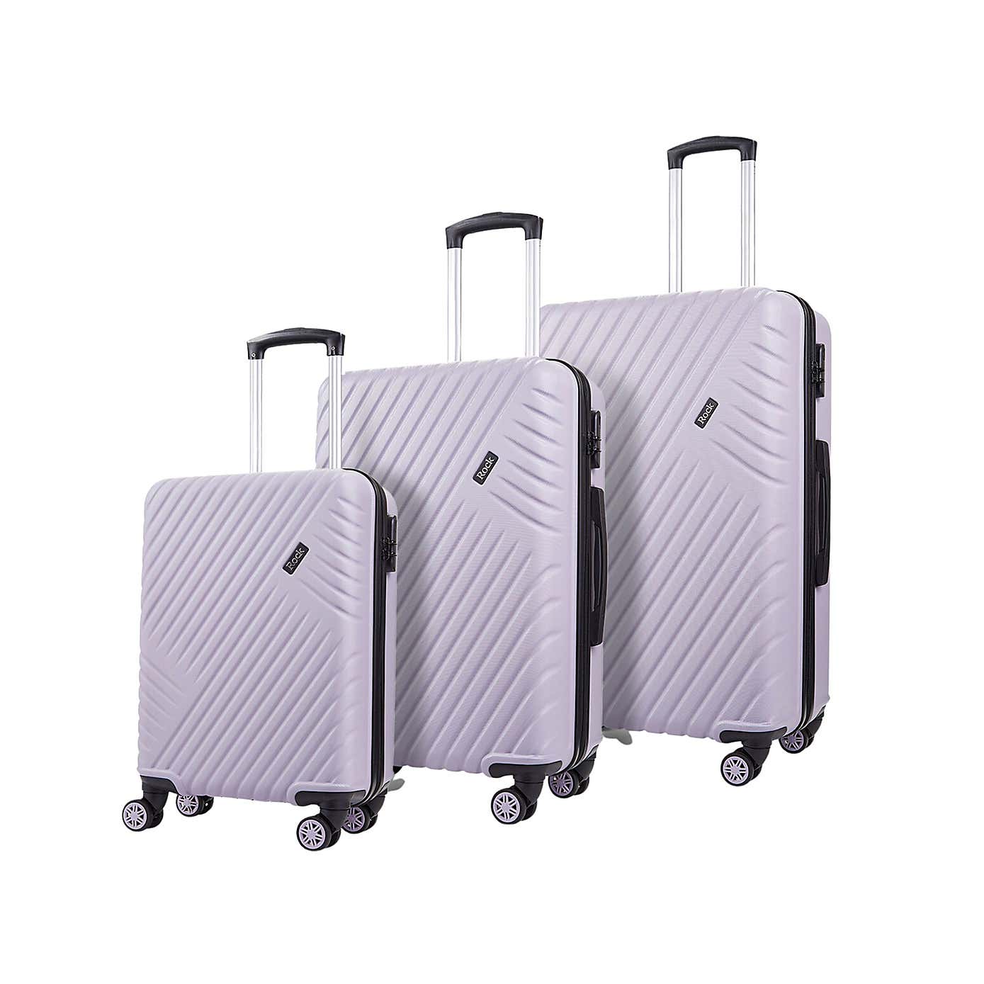 Rock Luggage Santiago Set of 3 Suitcases