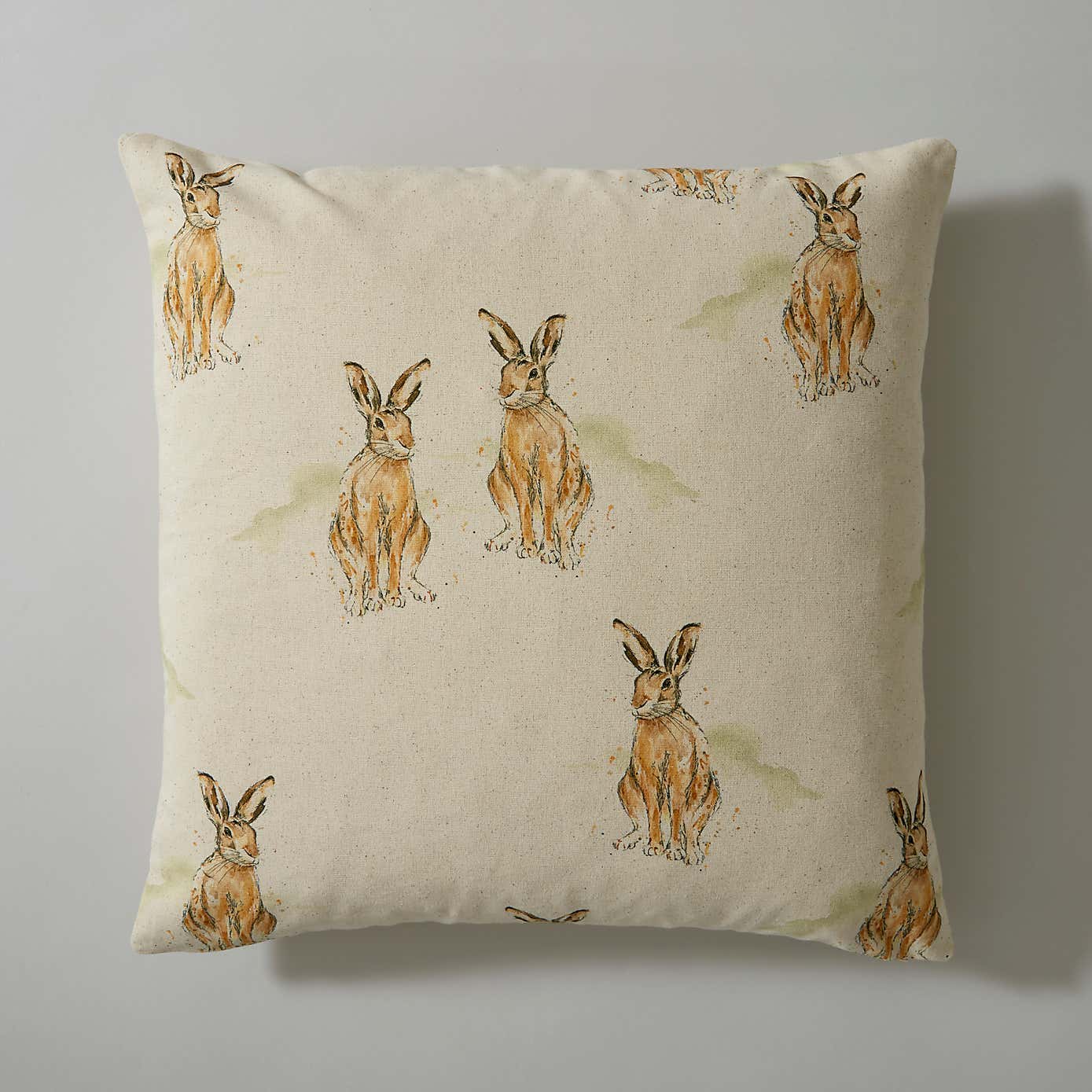 Hare Printed Cushion Cover