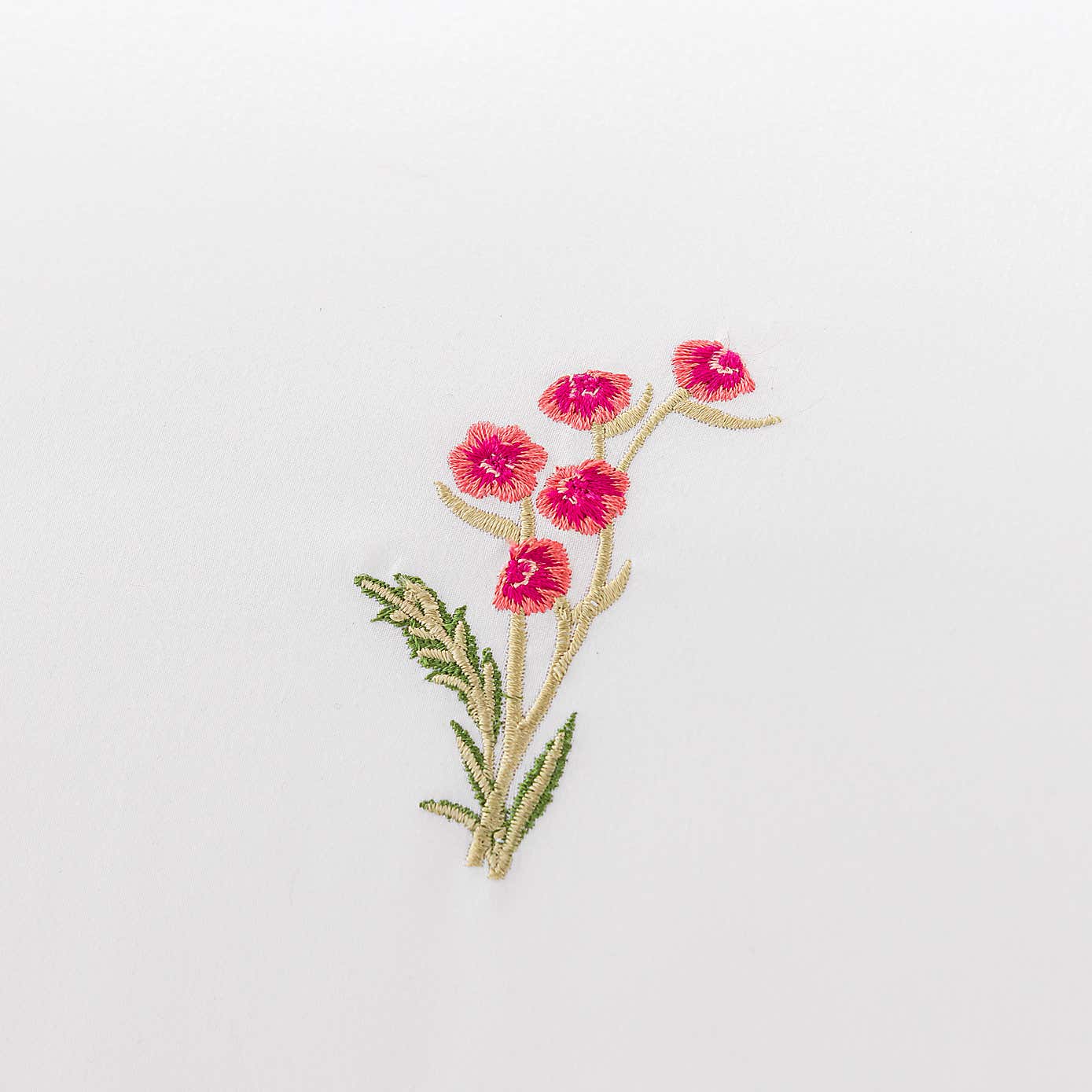 Rosetta Floral Embroidery Duvet Cover & Pillowcase Set