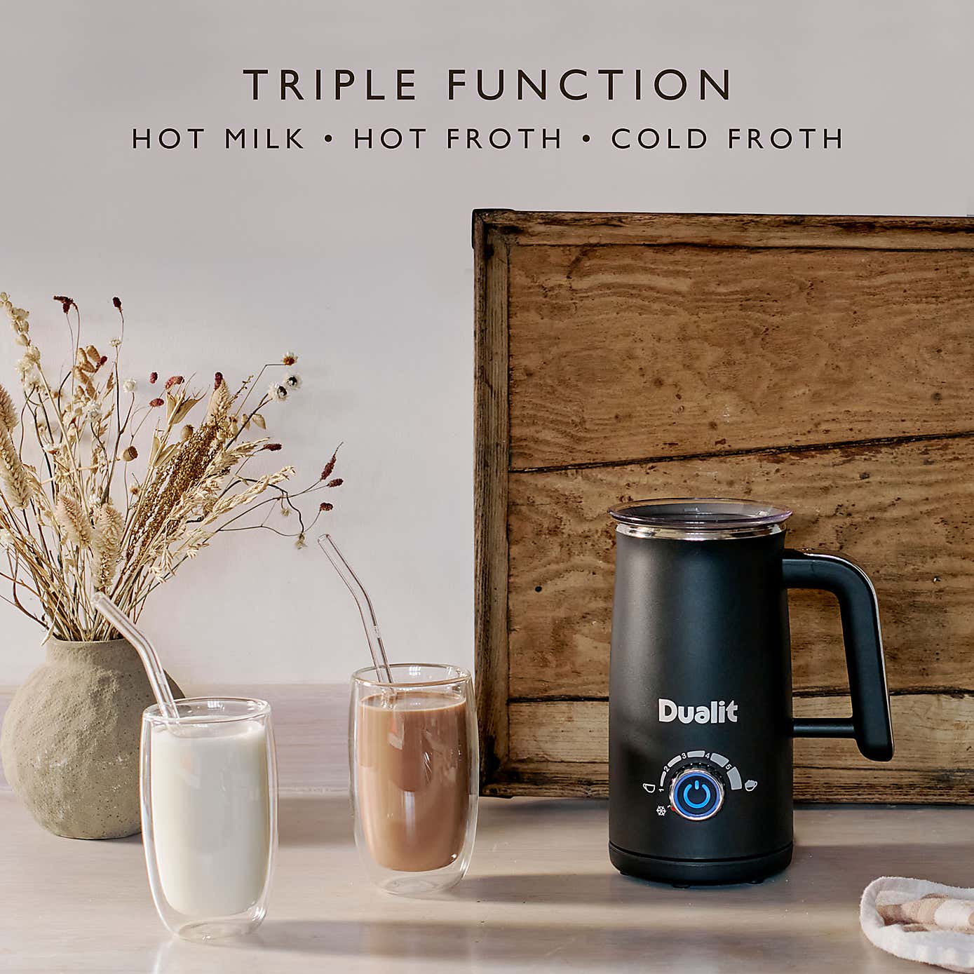 Dualit Milk Frother Max, Black