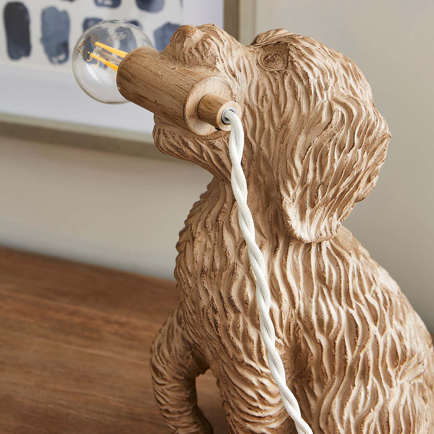 Reggie the Cockapoo Table Lamp