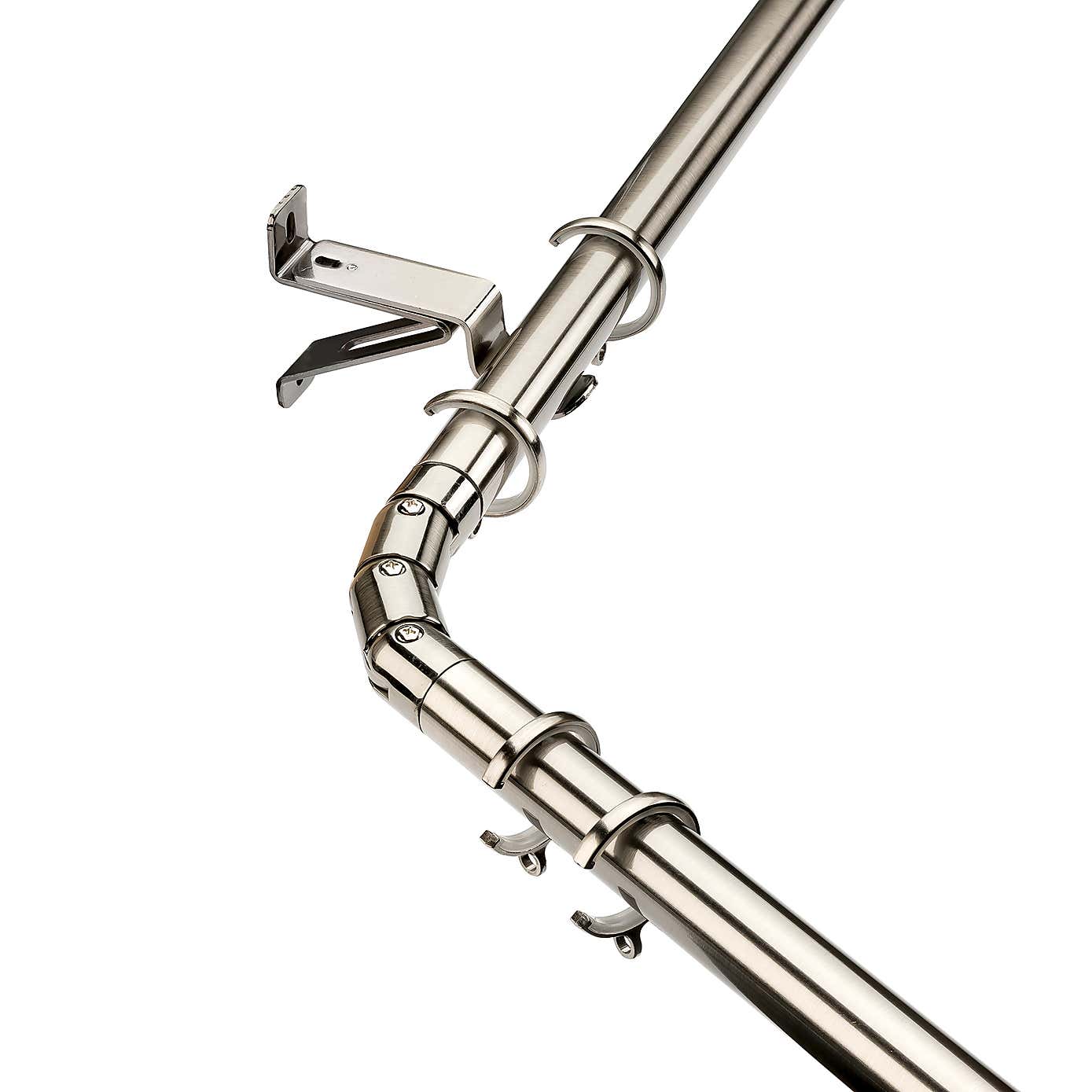 Swish 28mm Bay Pole Kit Stud Finial