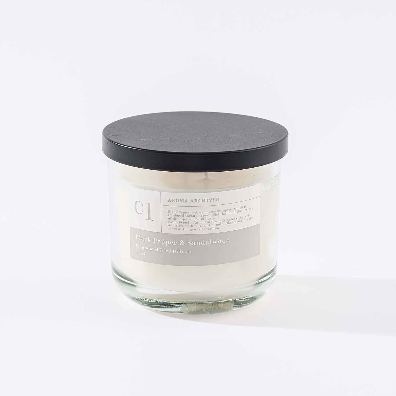 Black Pepper and Sandalwood Candle