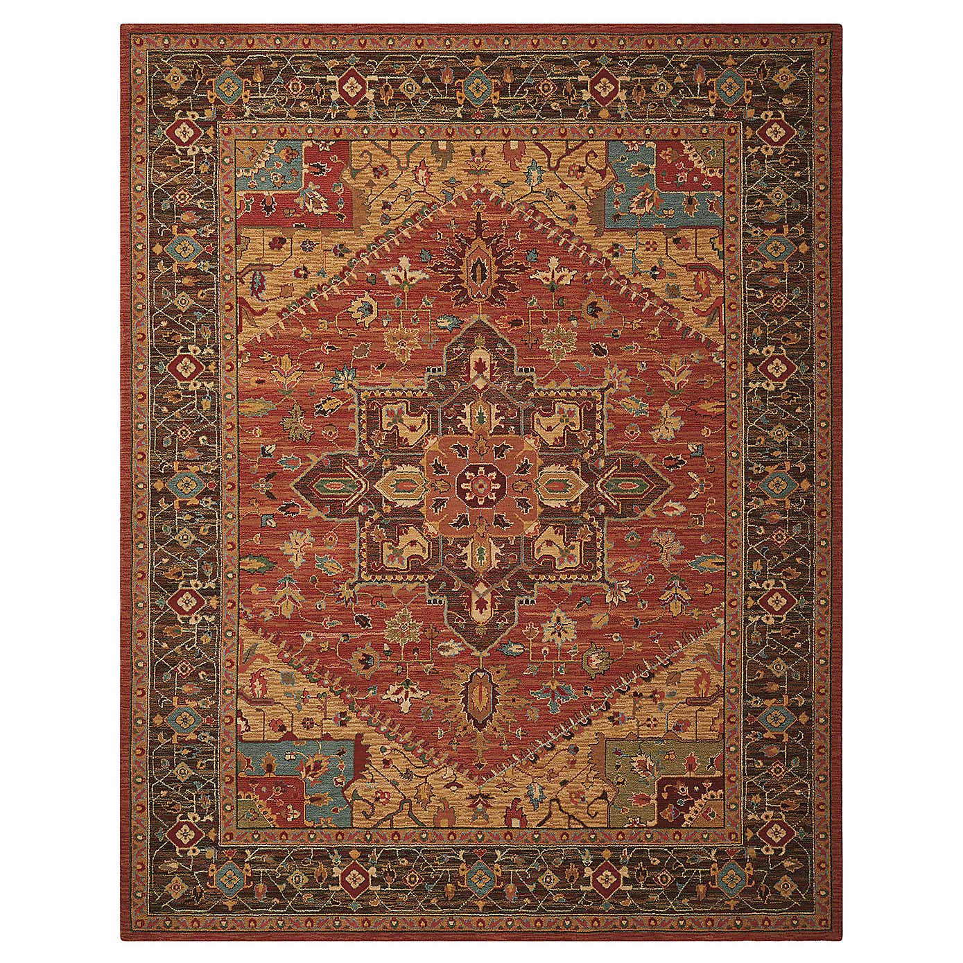 Living Treasures 1 Rust Rug