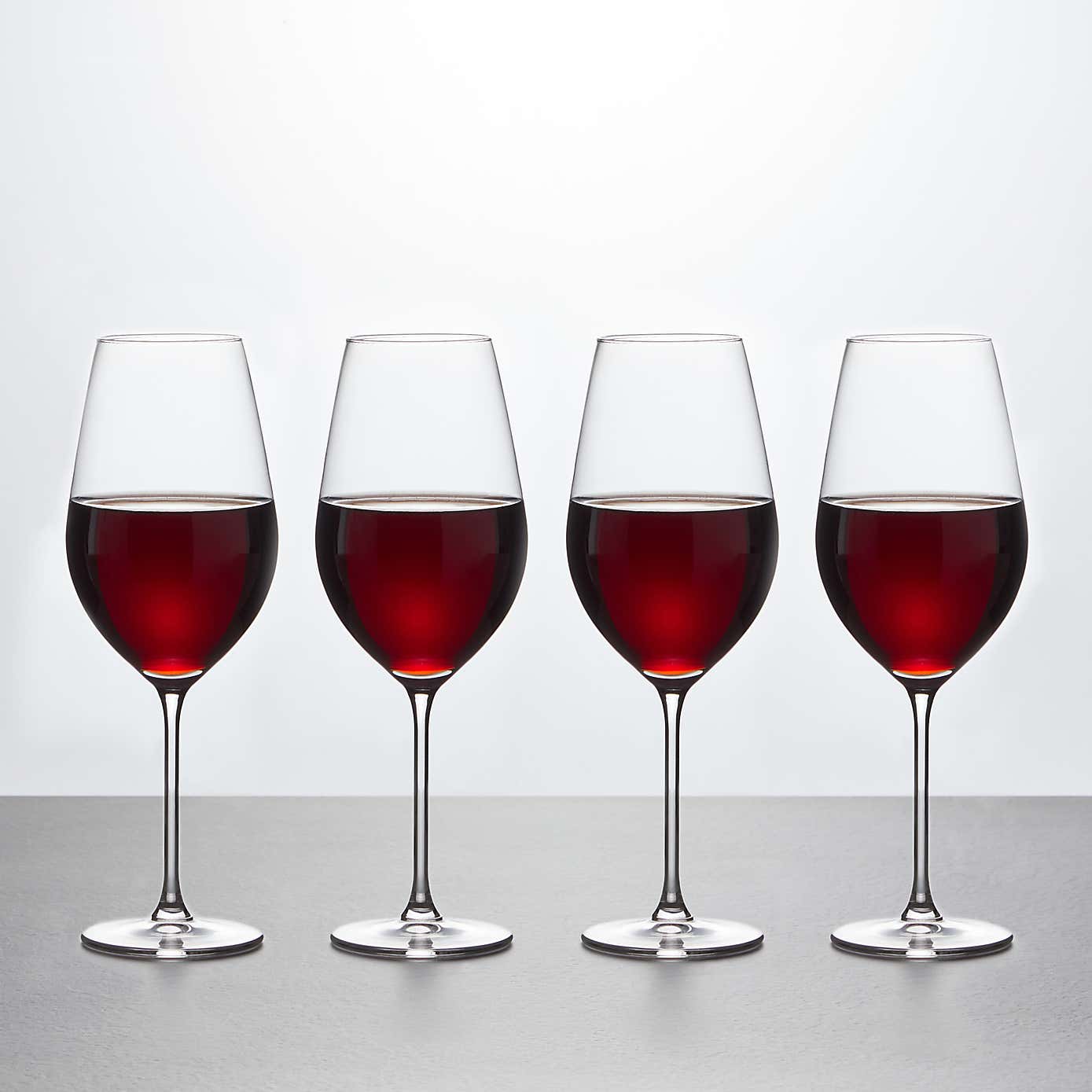 Set of 4 Ravello Red Wine Glasses