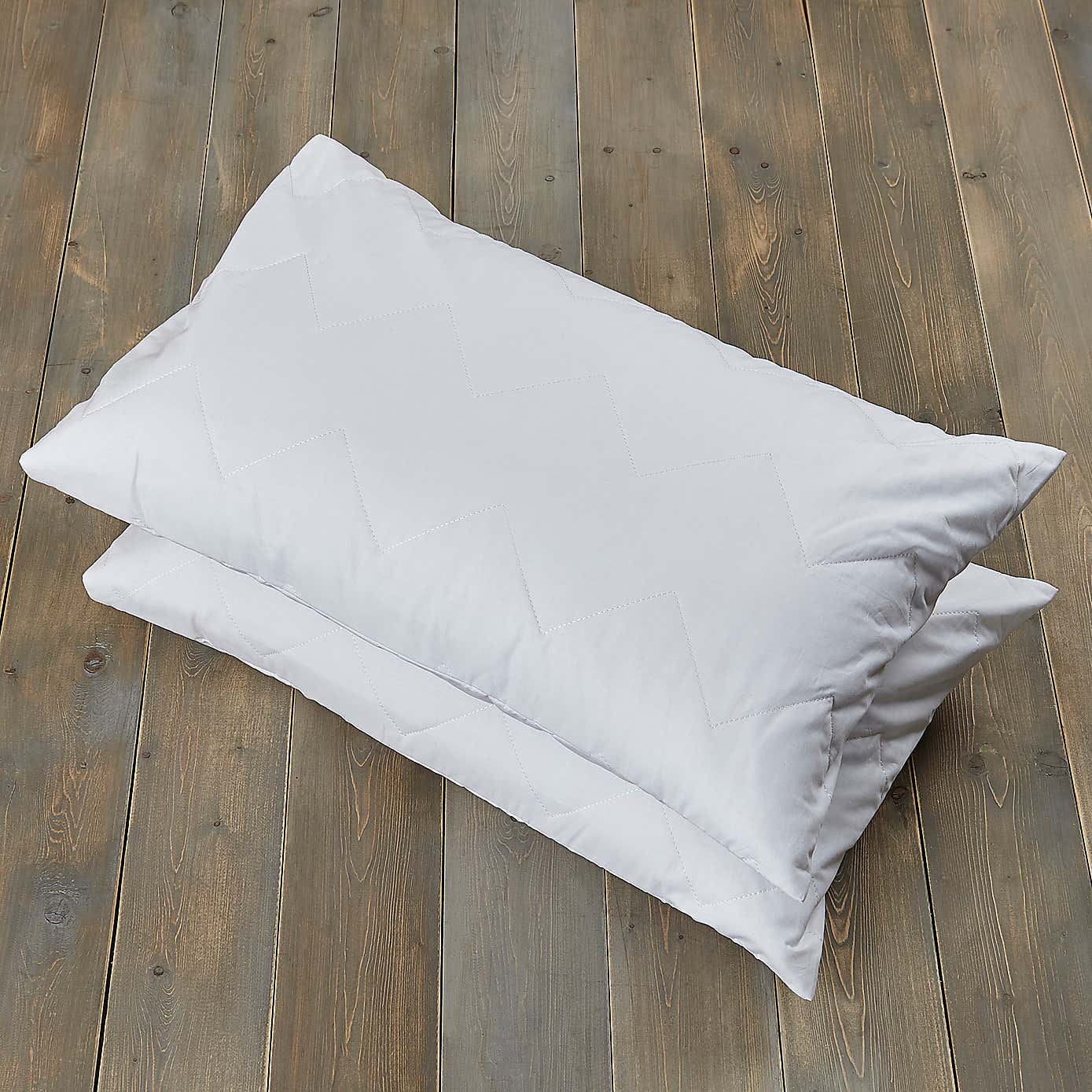 Fogarty Forever Fresh Antibacterial Pair of Pillow Protectors