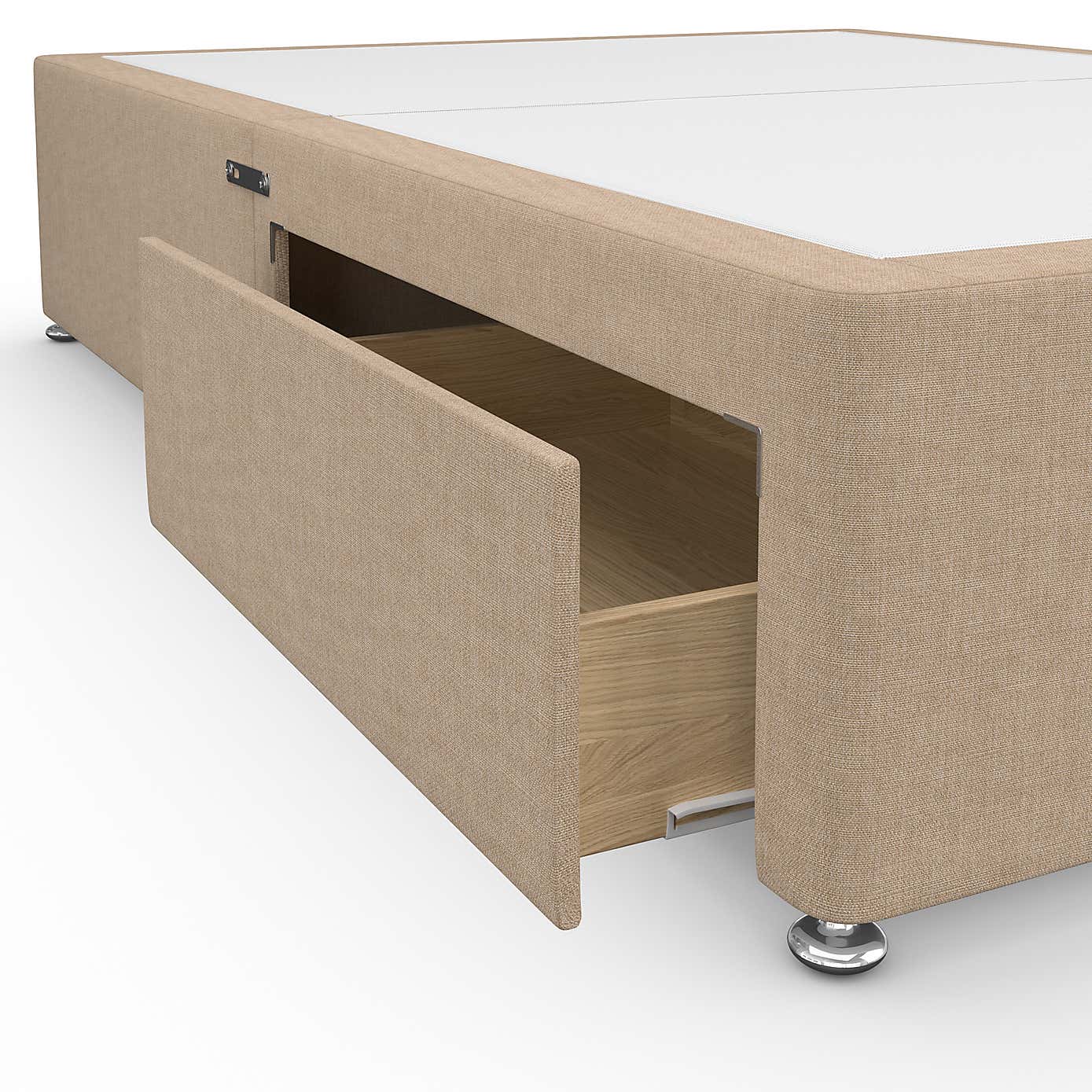 Essentials Woven Fabric Divan Base