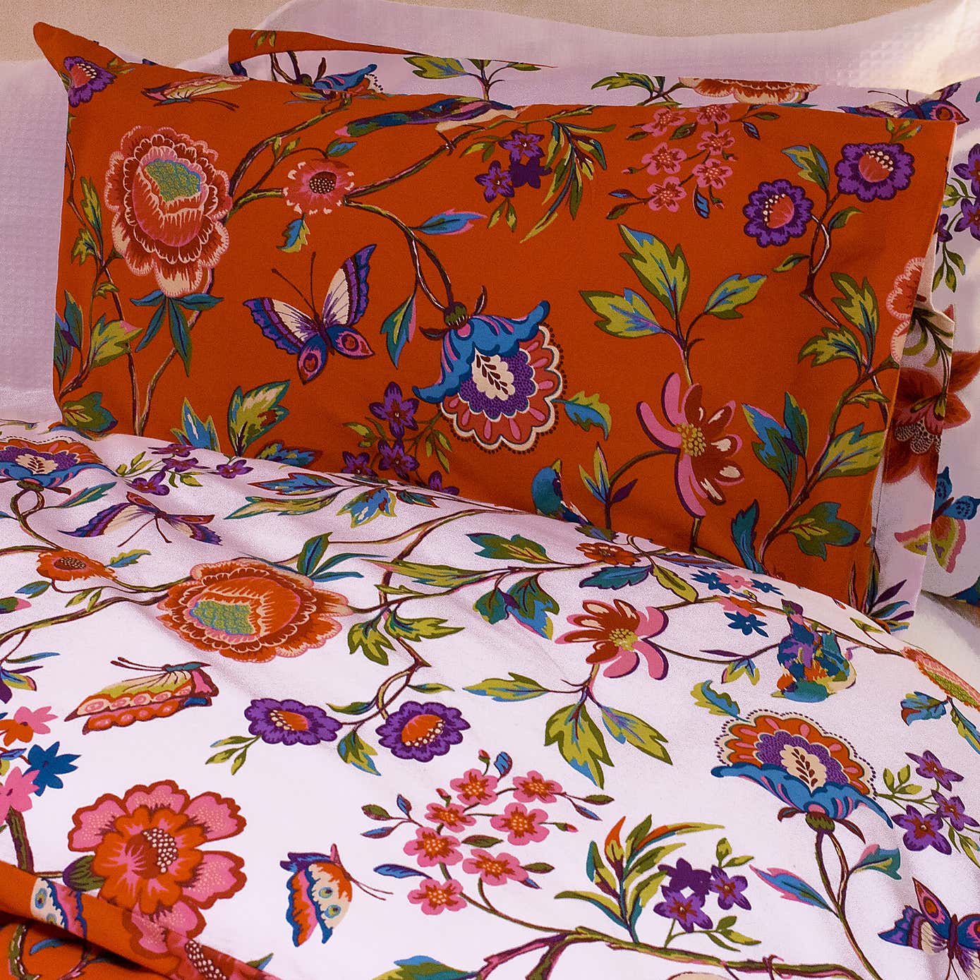 furn. Pomelo Reversible Duvet Cover & Pillowcase Set